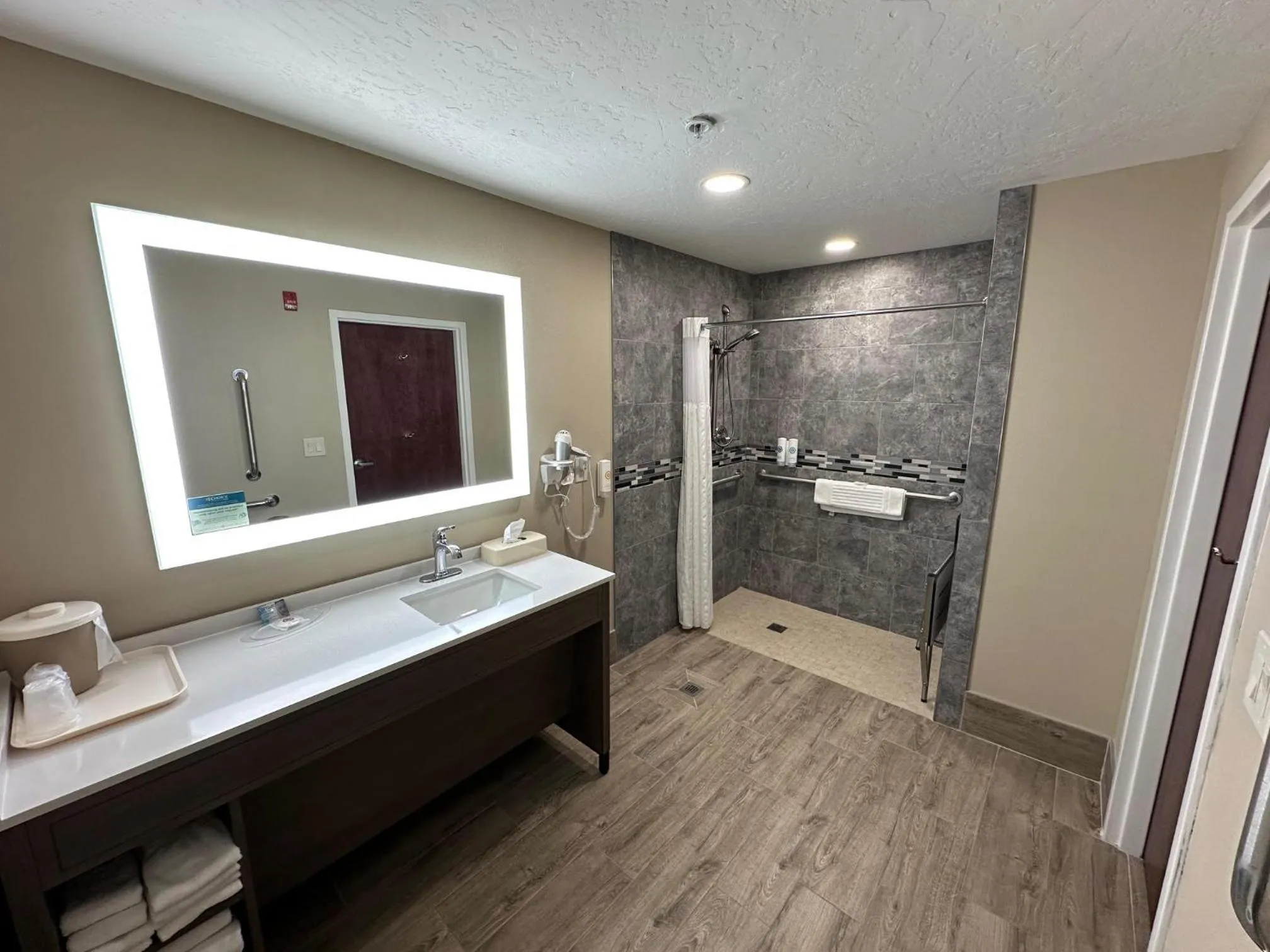 Shower in Comfort Suites of Las Cruces I-25 North