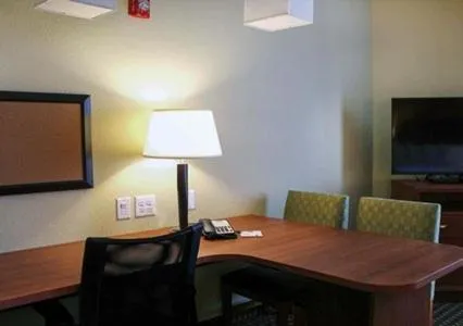 Seating area in MainStay Suites Tioga