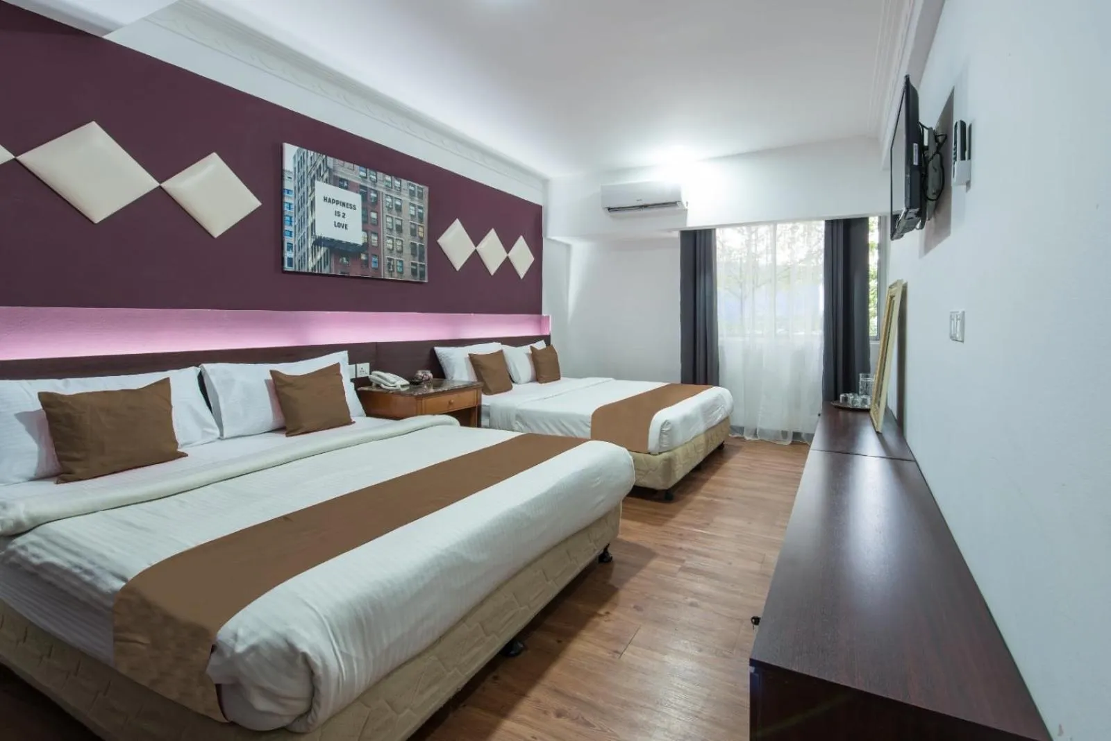 Bed in Hotel grand orchard