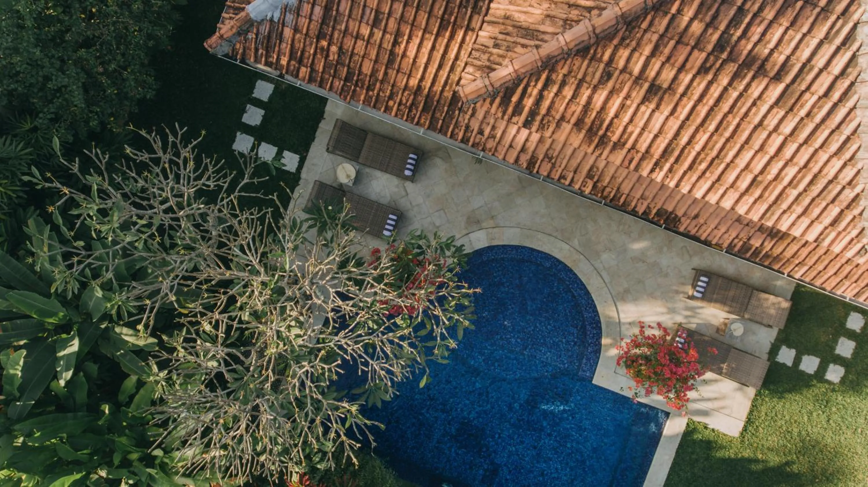Pool view in Villa Eight