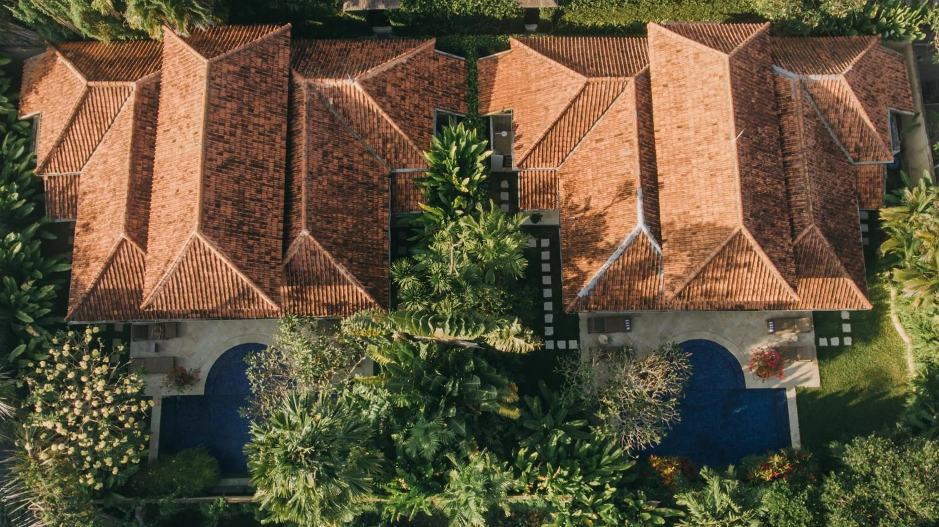 Pool view in Villa Eight