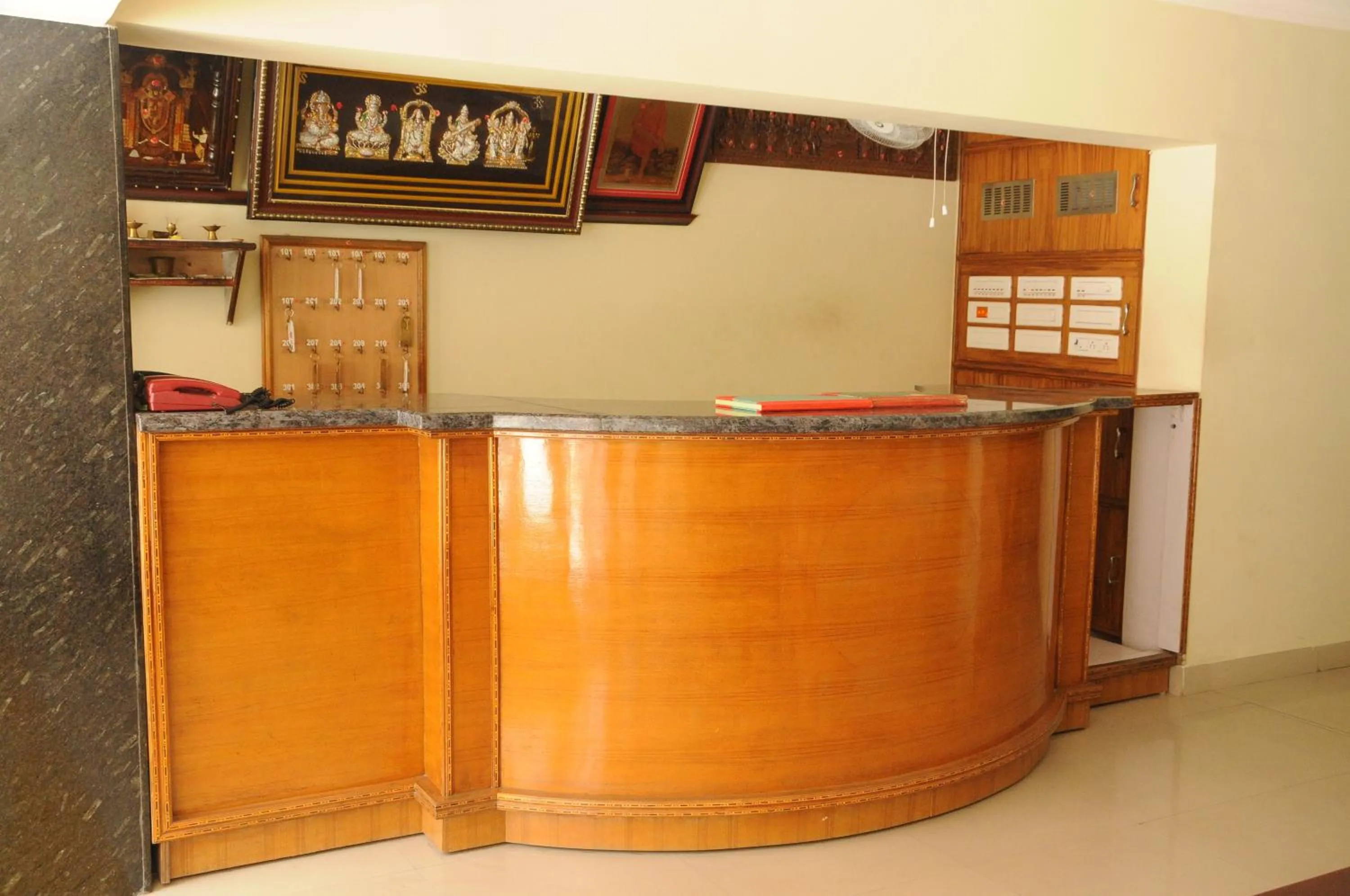 Lobby or reception in Hotel Agarala Residency
