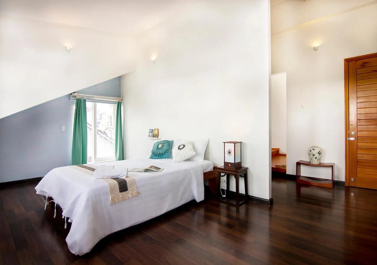 Bed in Lu Tan Residence