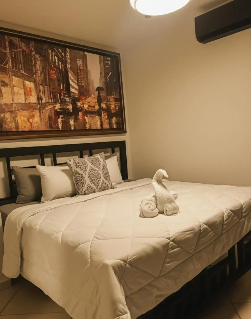 Bed in Luxury Canyon Suites