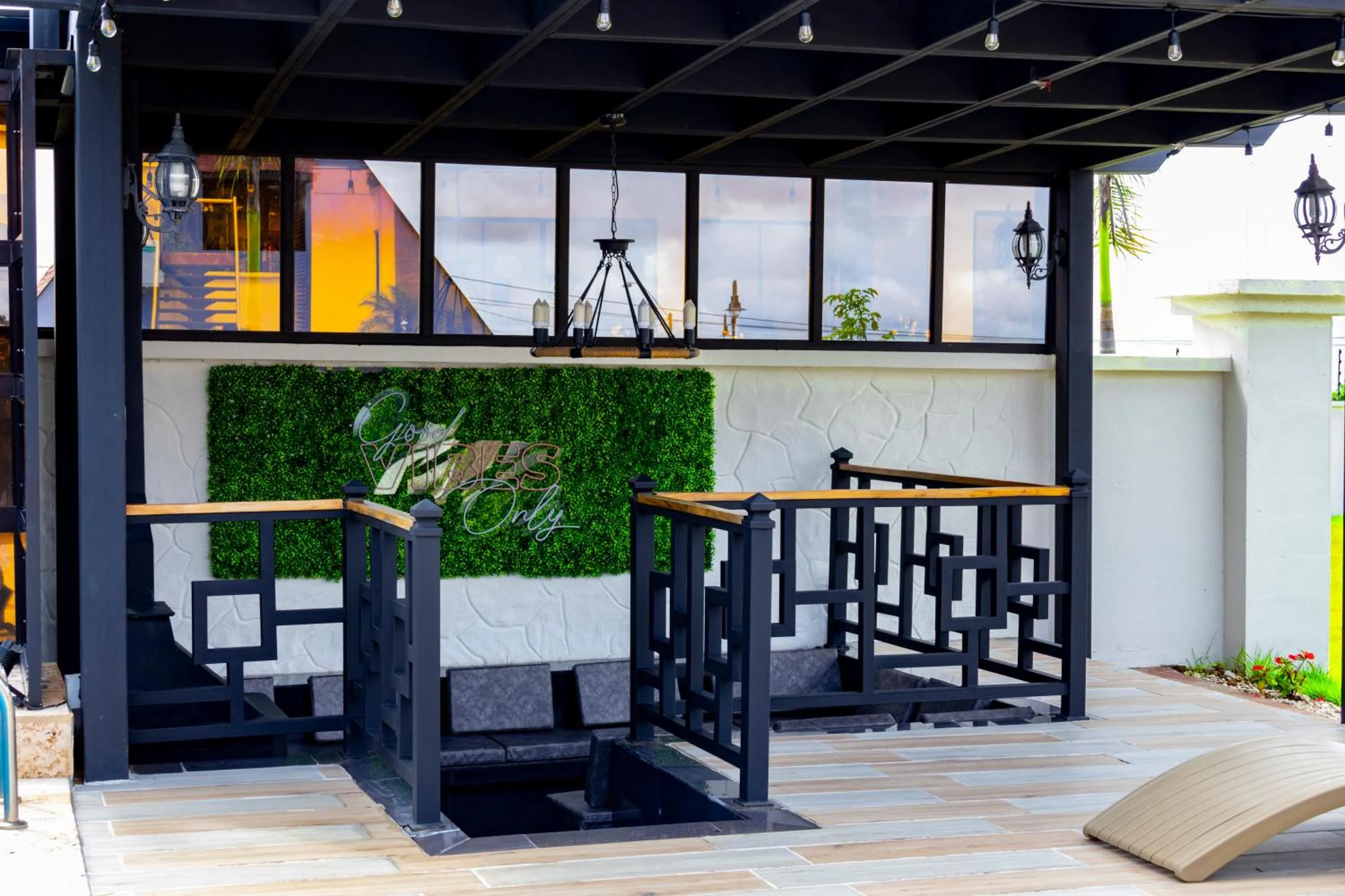 Patio in Luxury Canyon Suites