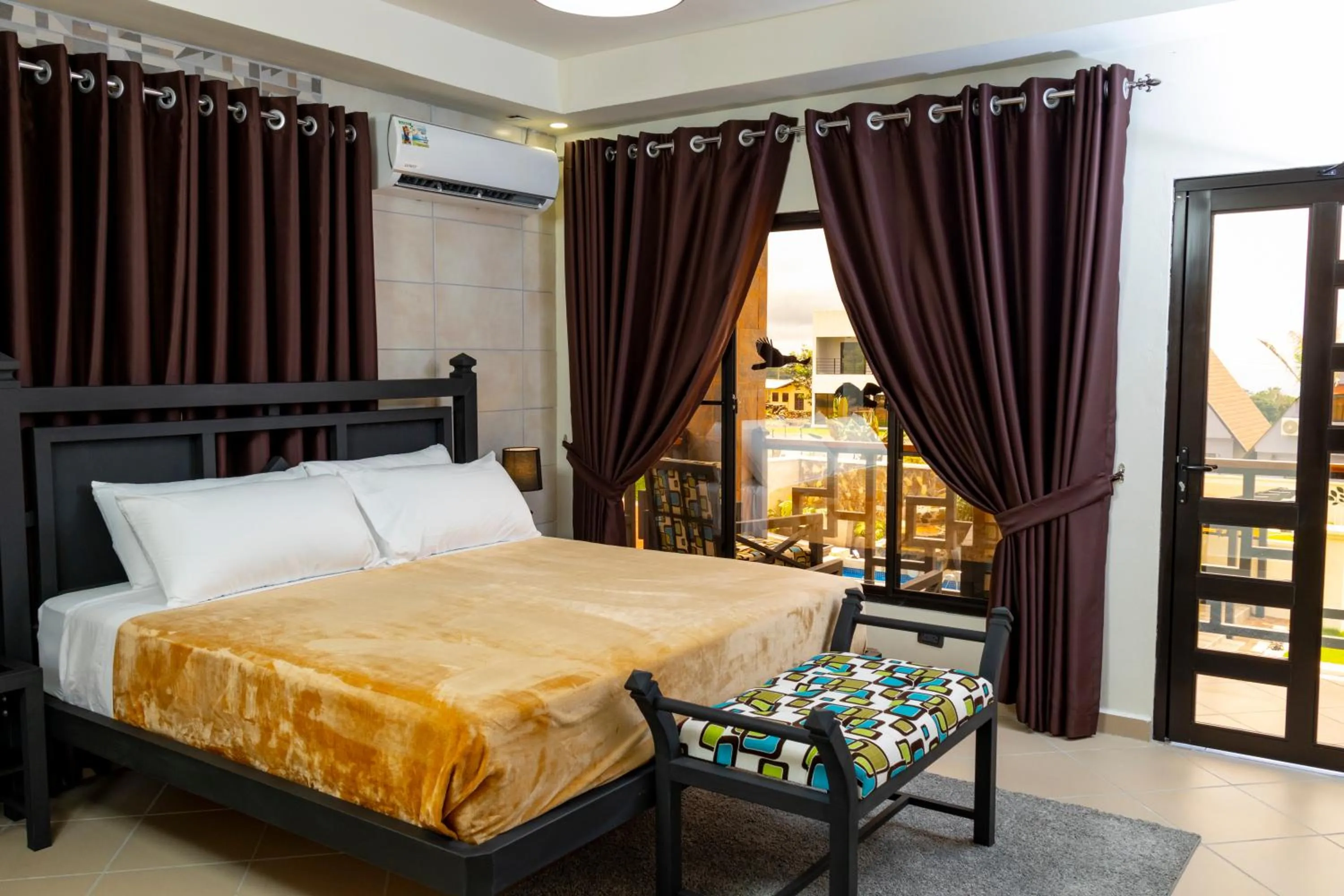 View (from property/room), Bed in Luxury Canyon Suites