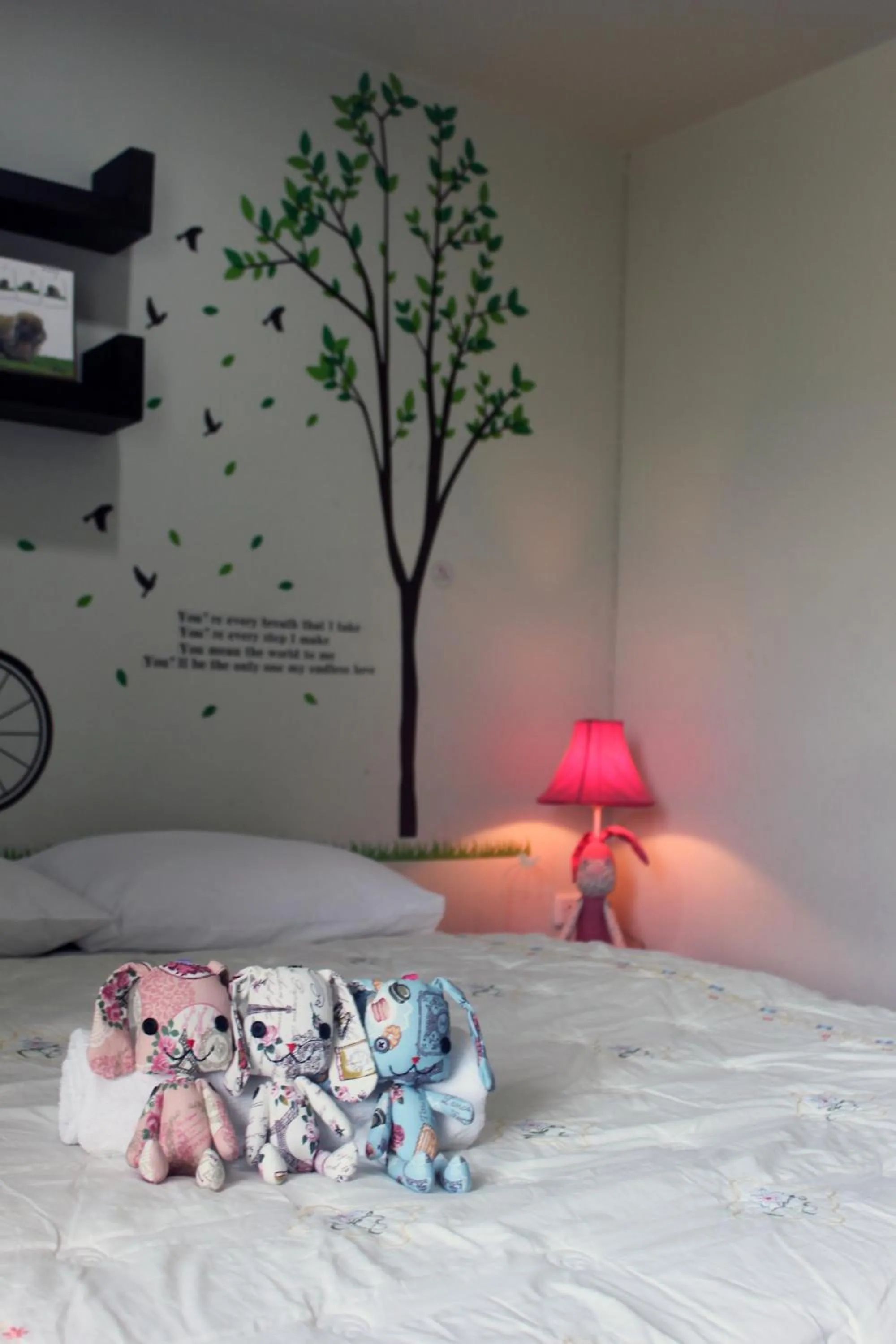 Bed in Cozy Rabbit Hotel