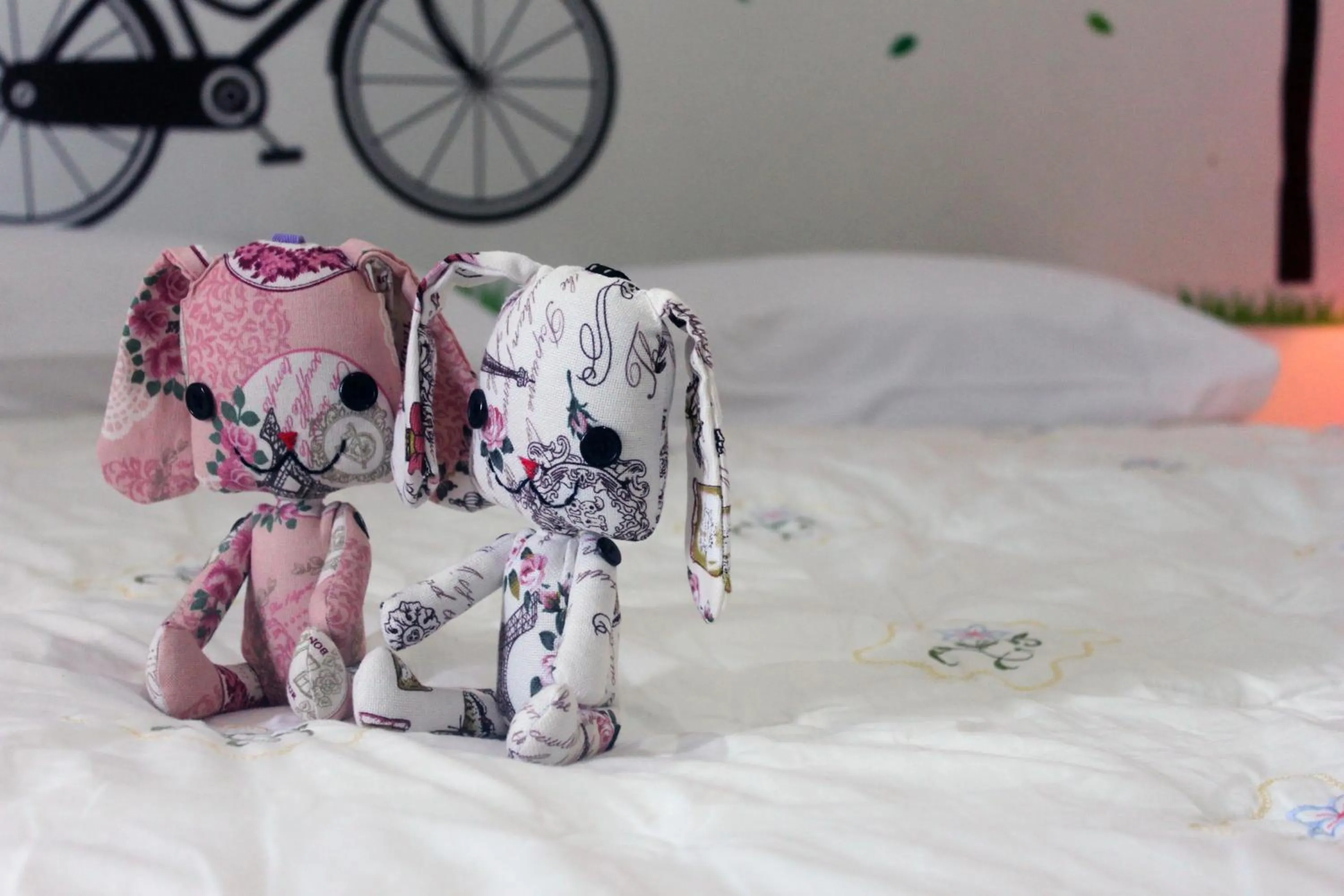 Bed in Cozy Rabbit Hotel