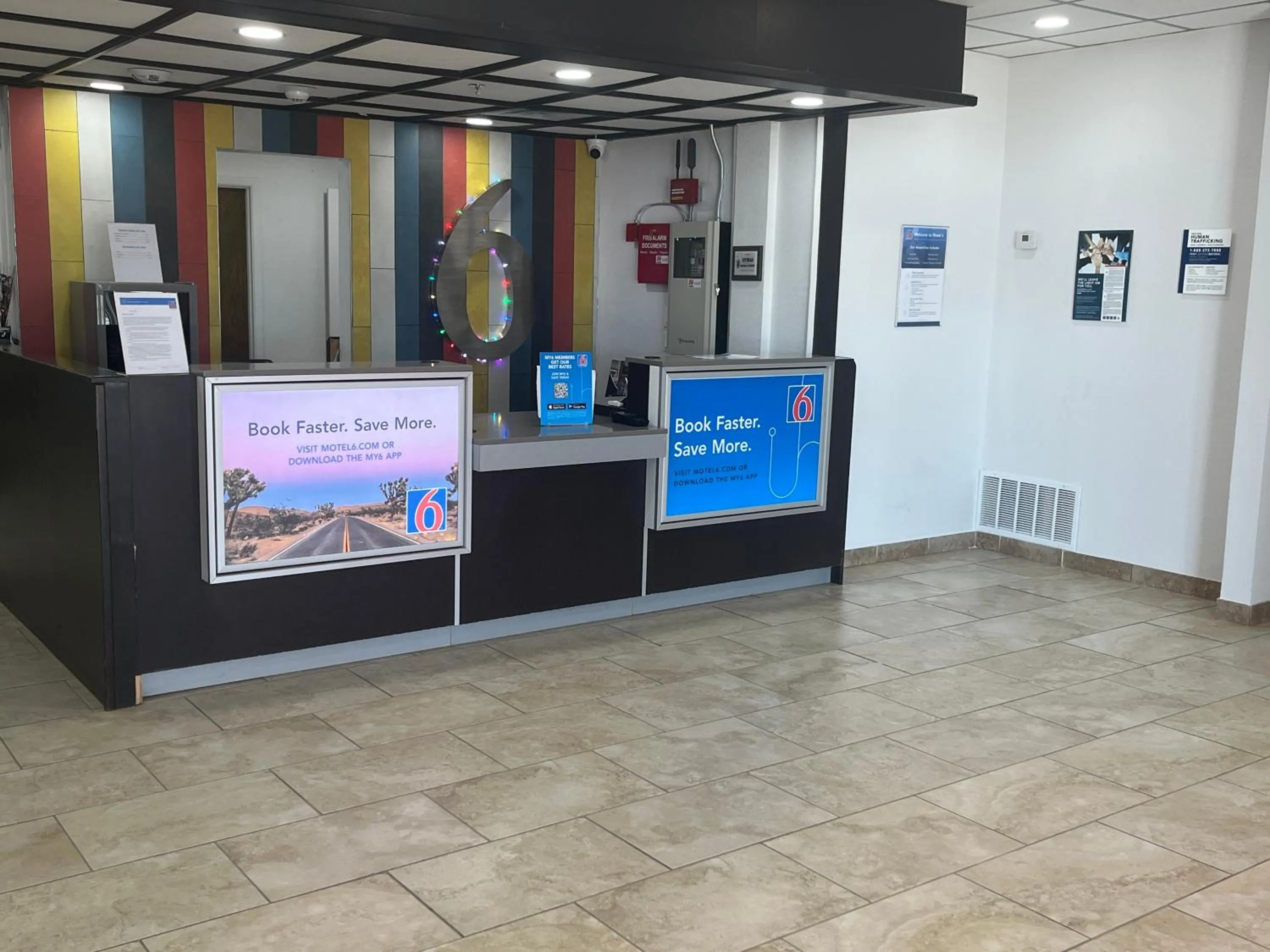 Lobby or reception in Studio 6 Dumas, TX