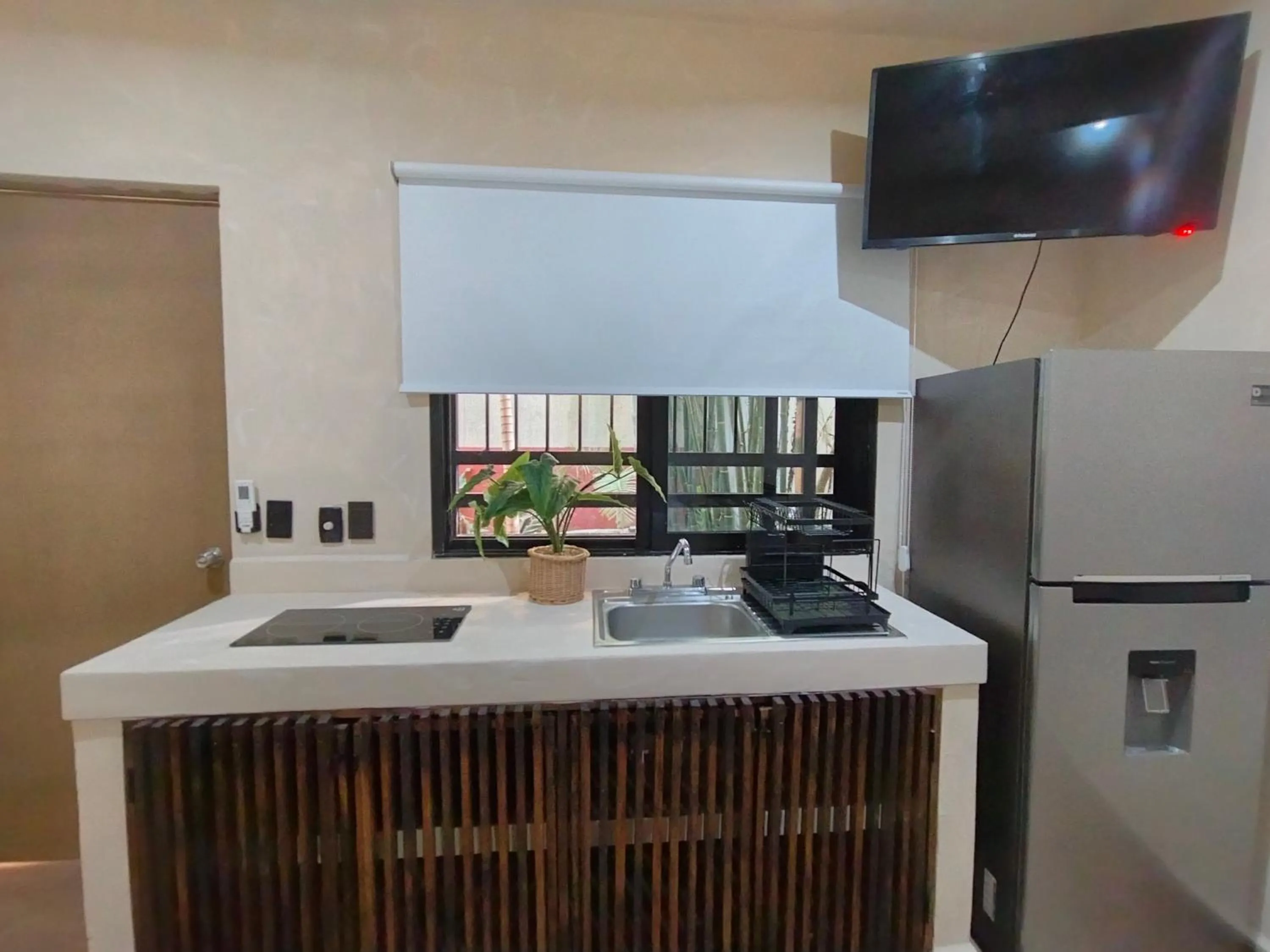 Kitchen or kitchenette in Casa Lupita