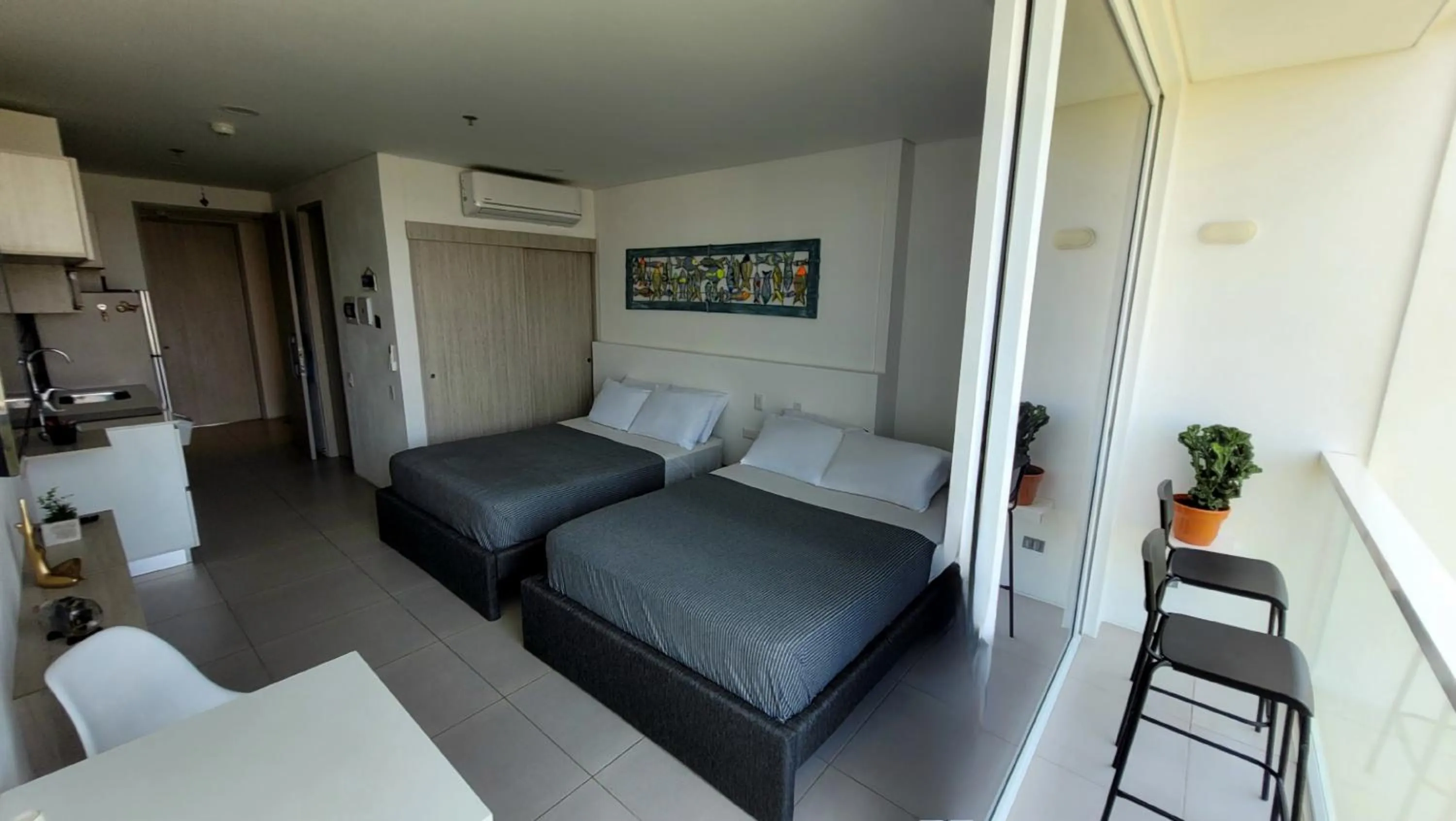 Bedroom, Bed in Hotel Porto Horizonte suite 1426