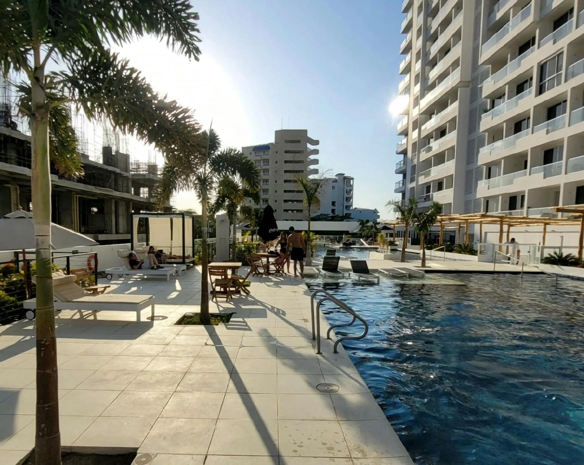 Balcony/Terrace in Hotel Porto Horizonte suite 1426