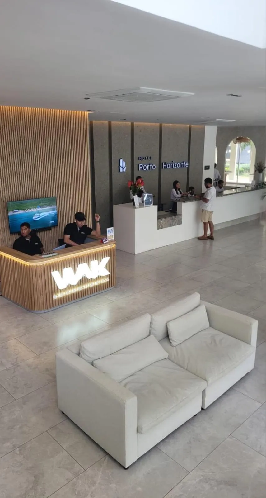 Lobby or reception in Hotel Porto Horizonte suite 1426
