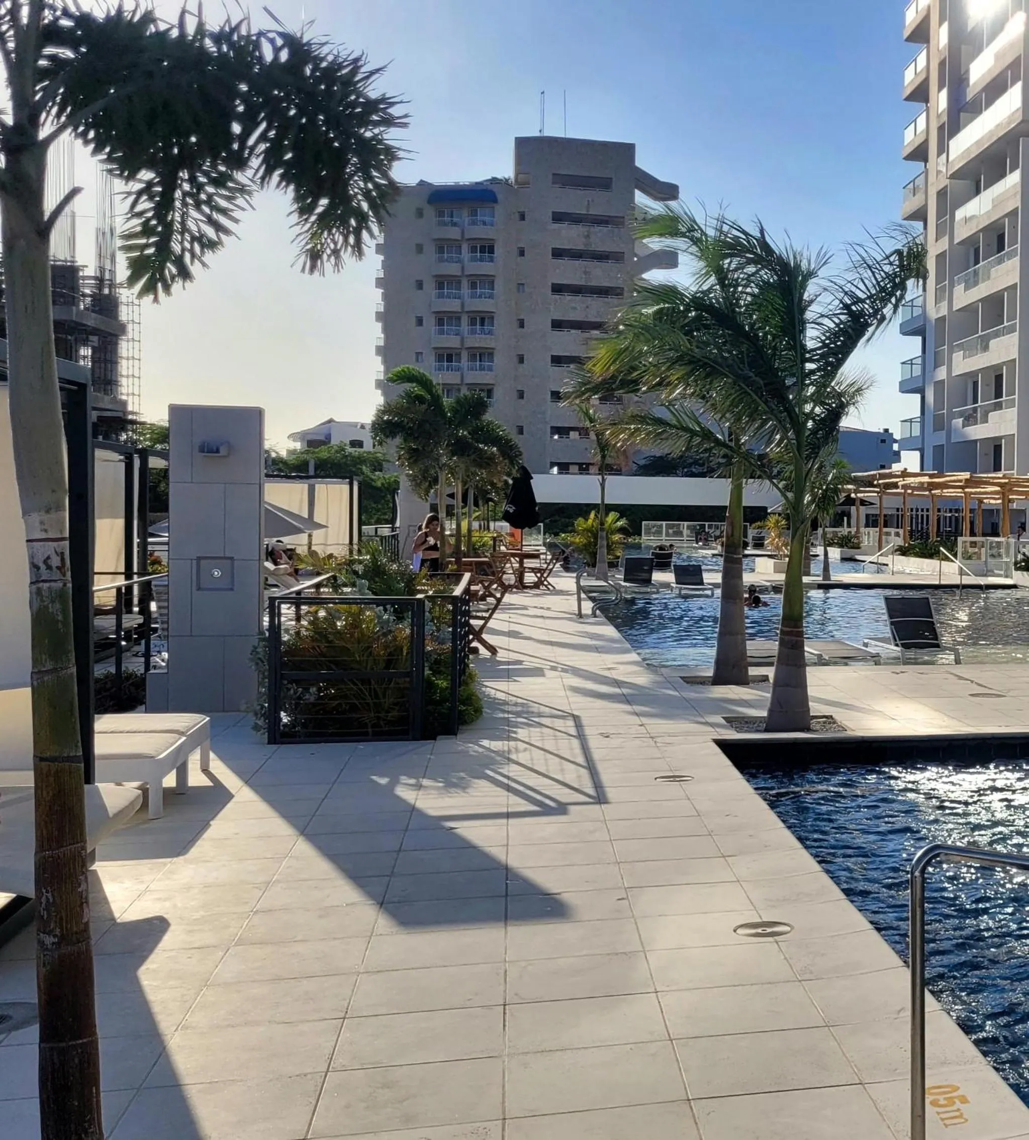 Balcony/Terrace in Hotel Porto Horizonte suite 1426