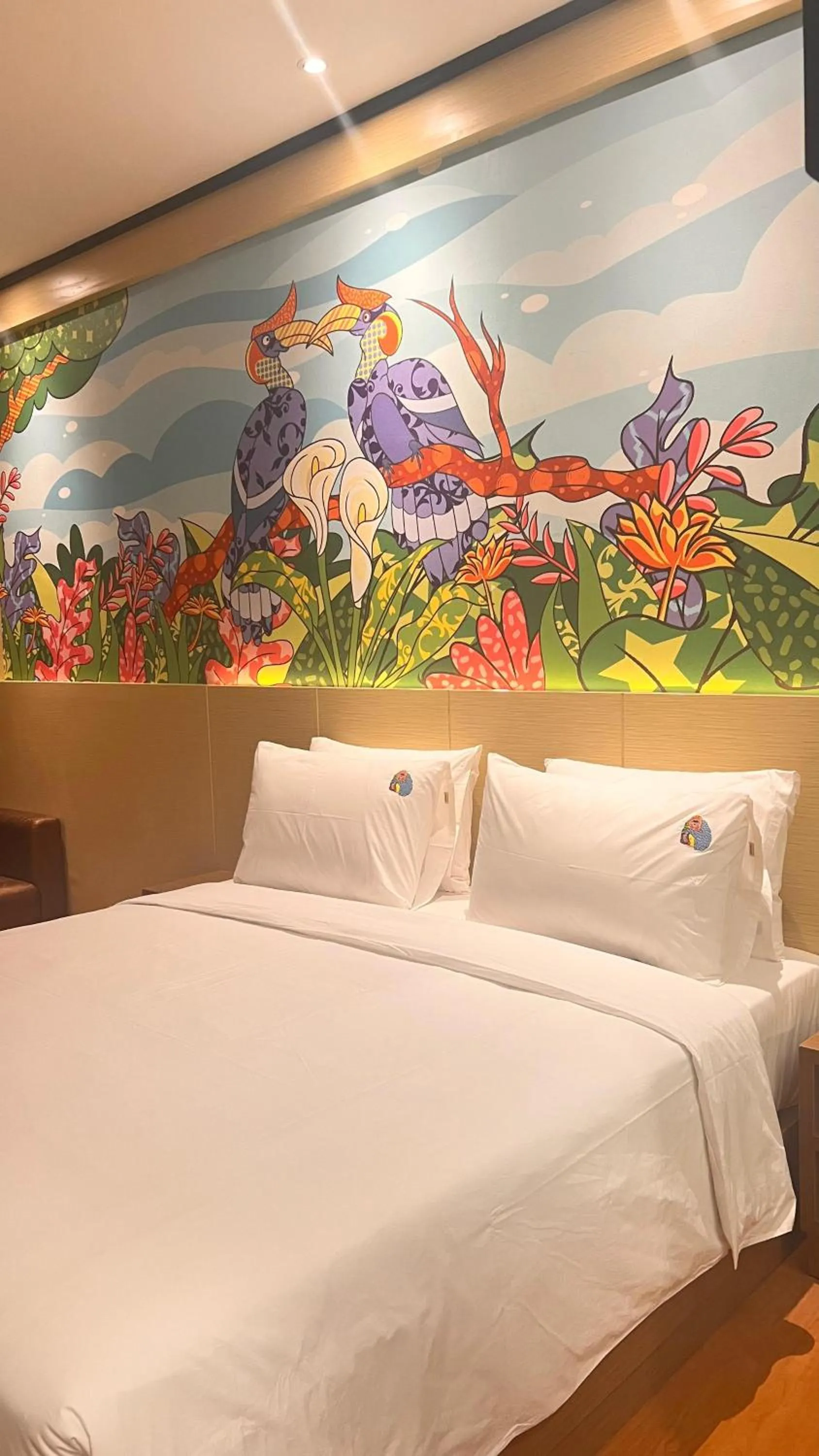 Bed in Alltrue Hotel Palangkaraya