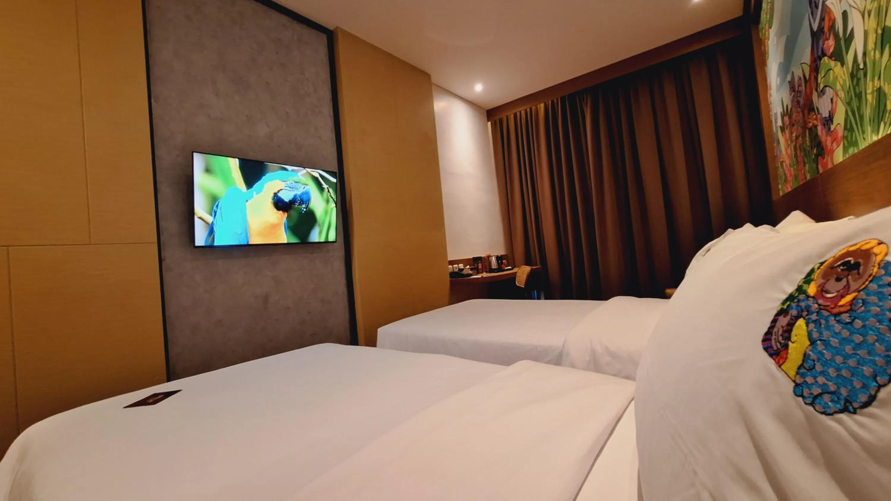 Bed in Alltrue Hotel Palangkaraya