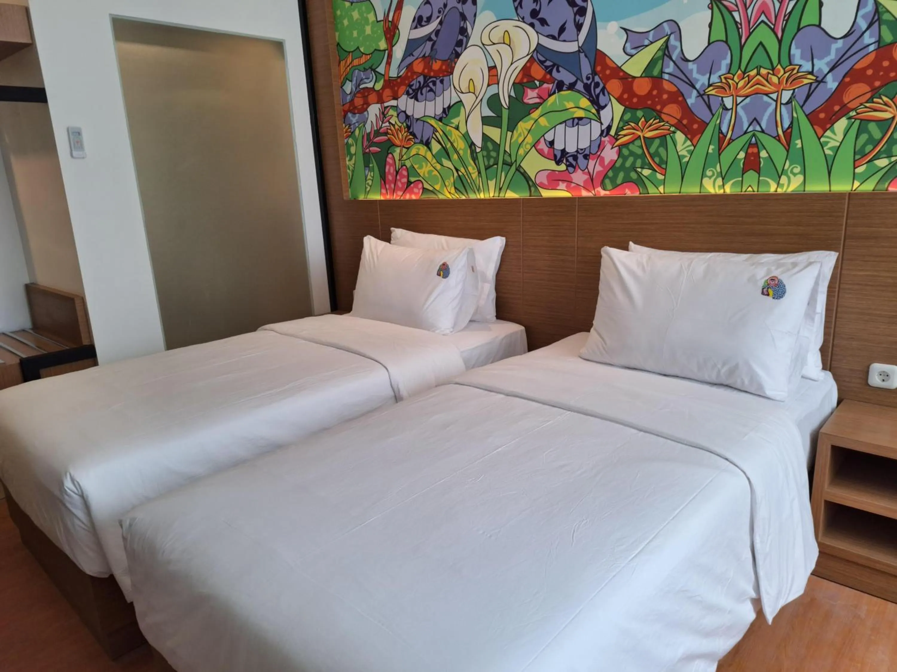 Bed in Alltrue Hotel Palangkaraya