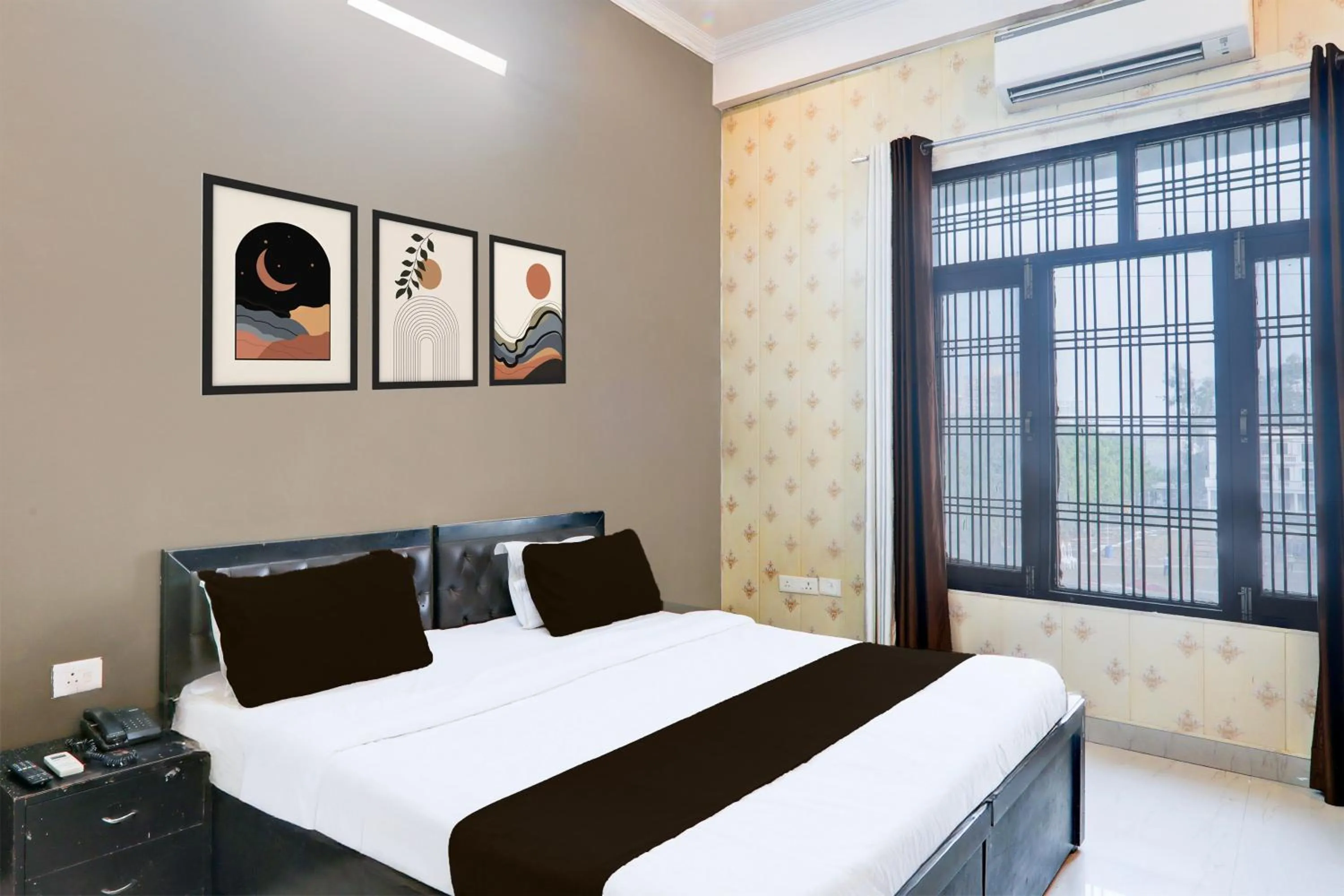 Bedroom, Bed in Hotel O IIDM ECO CENTRE