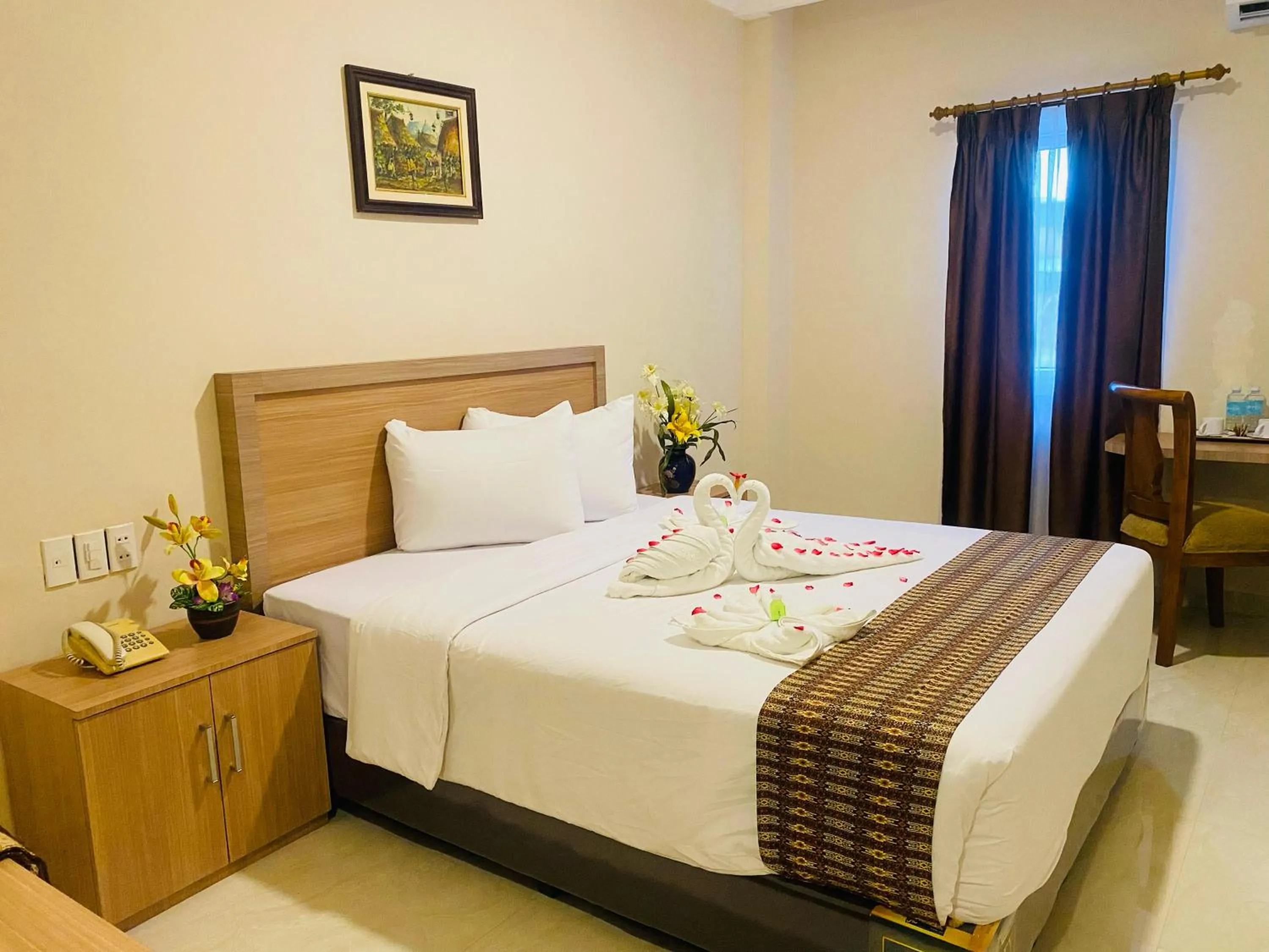 Bed in Sultan Hotel Banda Aceh