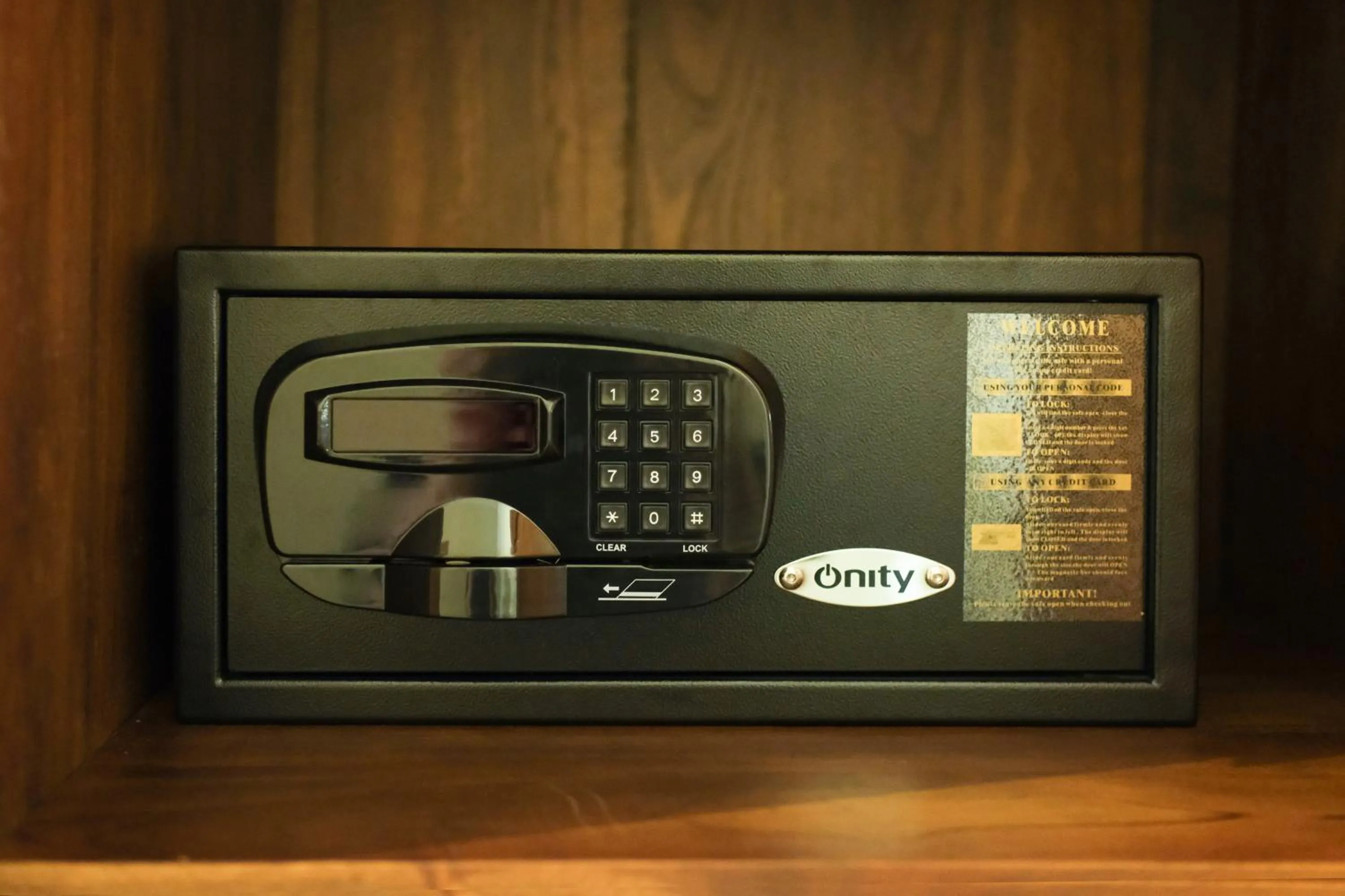 safe in Samujha Ubud Resort