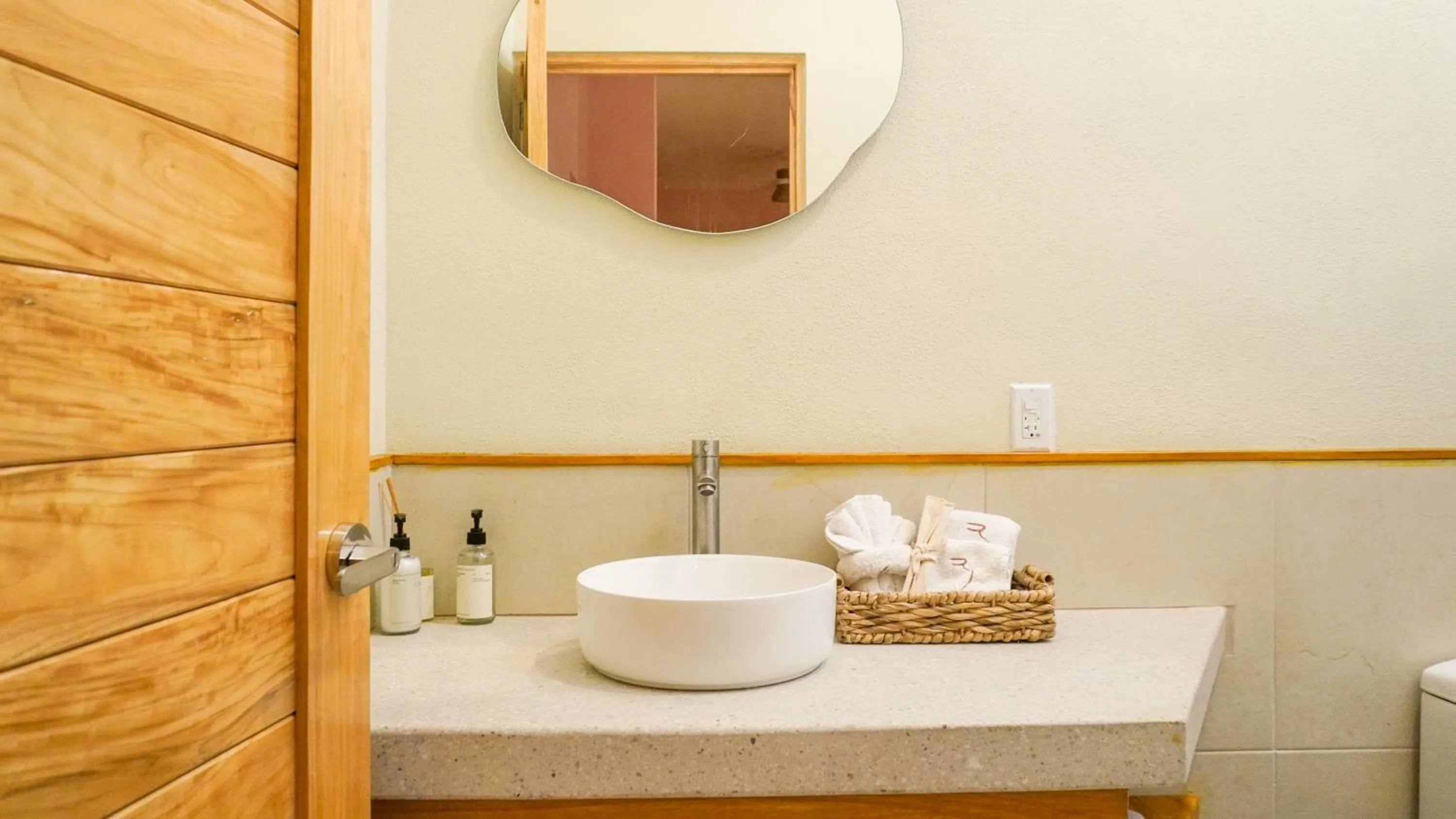 Bathroom in Hotel Tepalcates