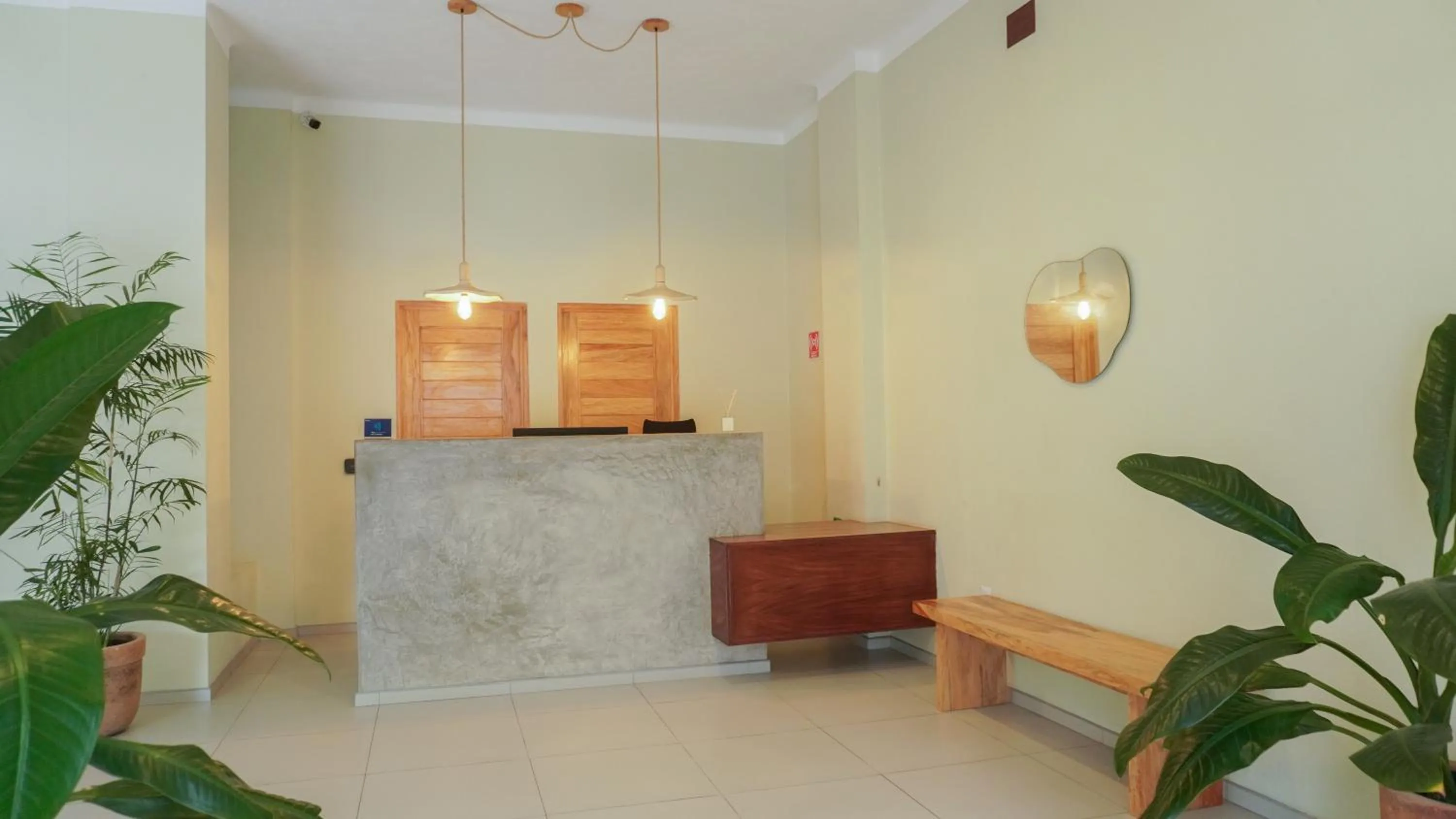 Lobby or reception in Hotel Tepalcates