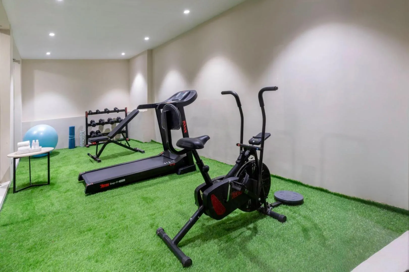 Fitness centre/facilities in Clarks Inn Suites Agra Near Tajmahal