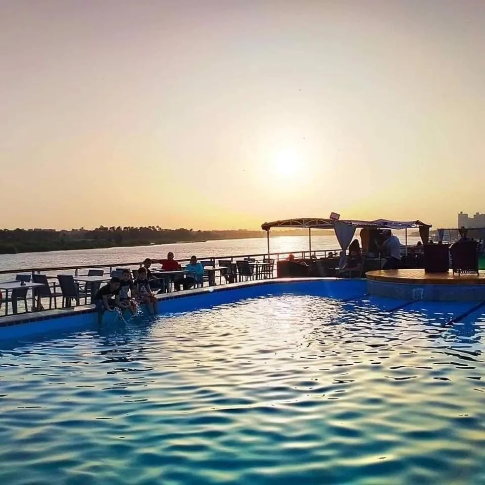 Swimming pool in Nile View Aton Cruise