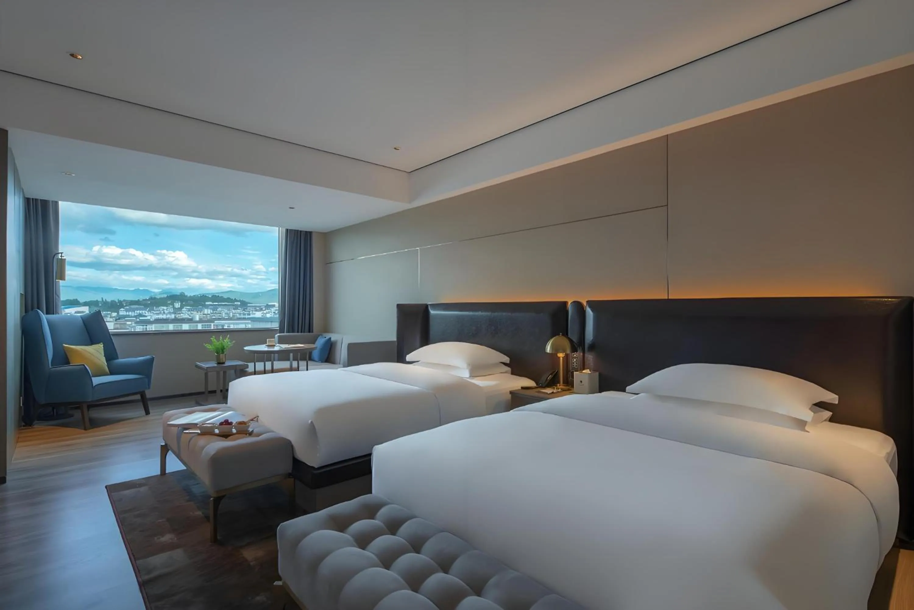 Photo of the whole room, Bed in Lijiang Old Town Echarm Plus Hotel