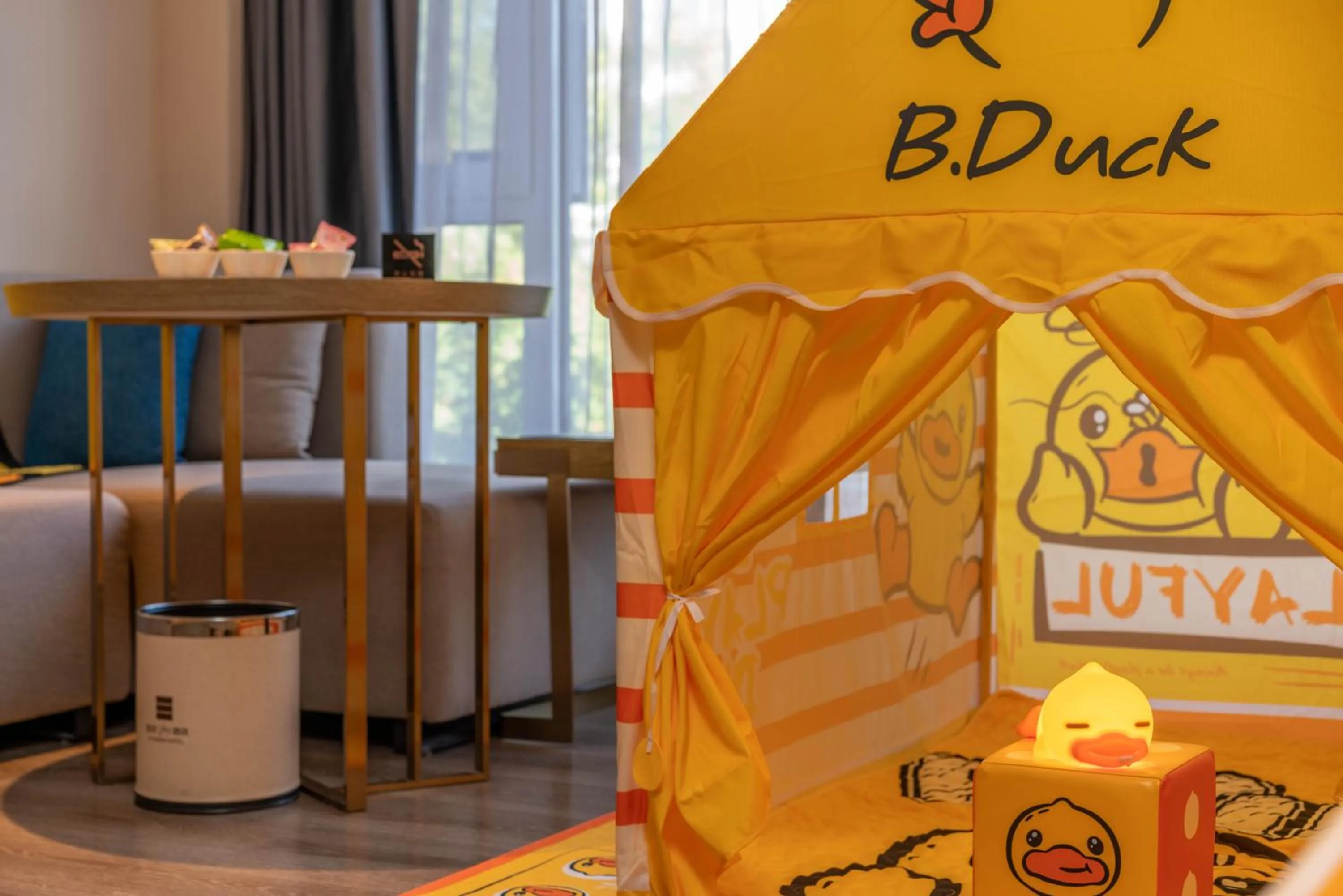 Children play ground in Lijiang Old Town Echarm Plus Hotel