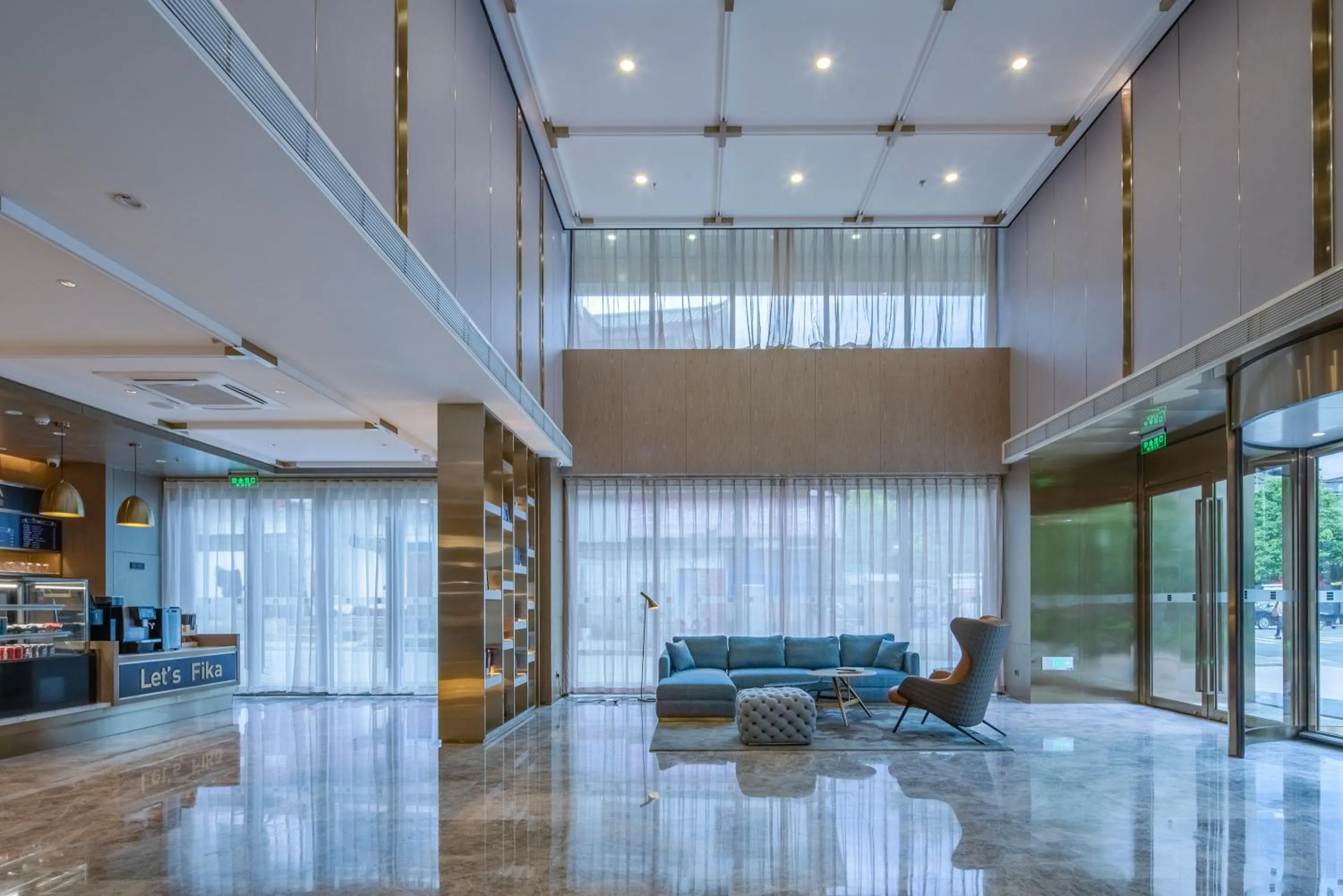 Lobby or reception in Lijiang Old Town Echarm Plus Hotel