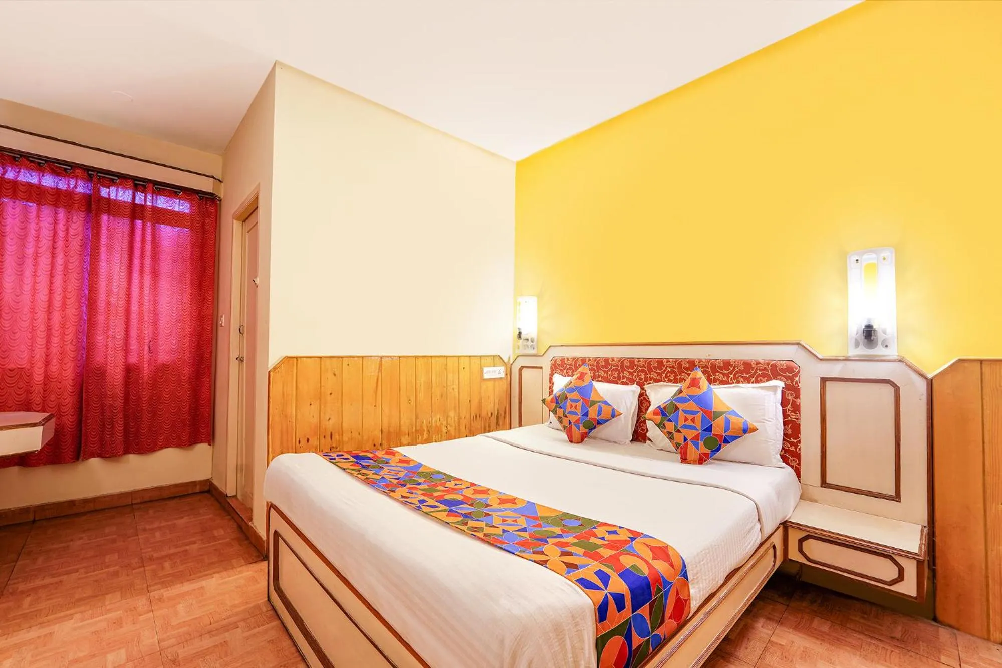 Bed in FabHotel JS Heritage