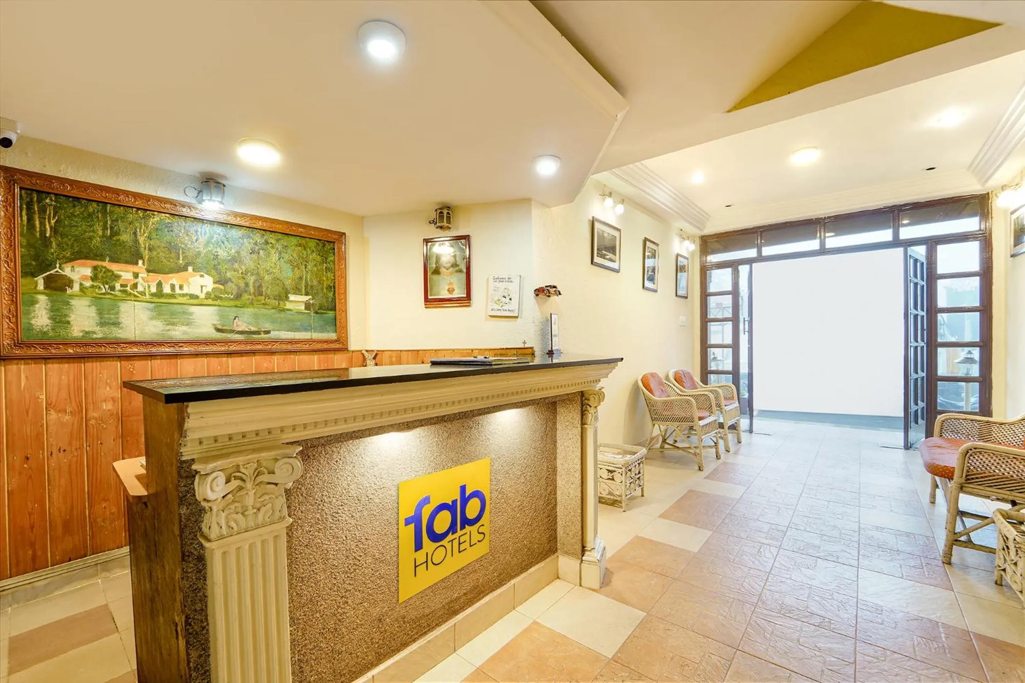 Lobby or reception in FabHotel JS Heritage