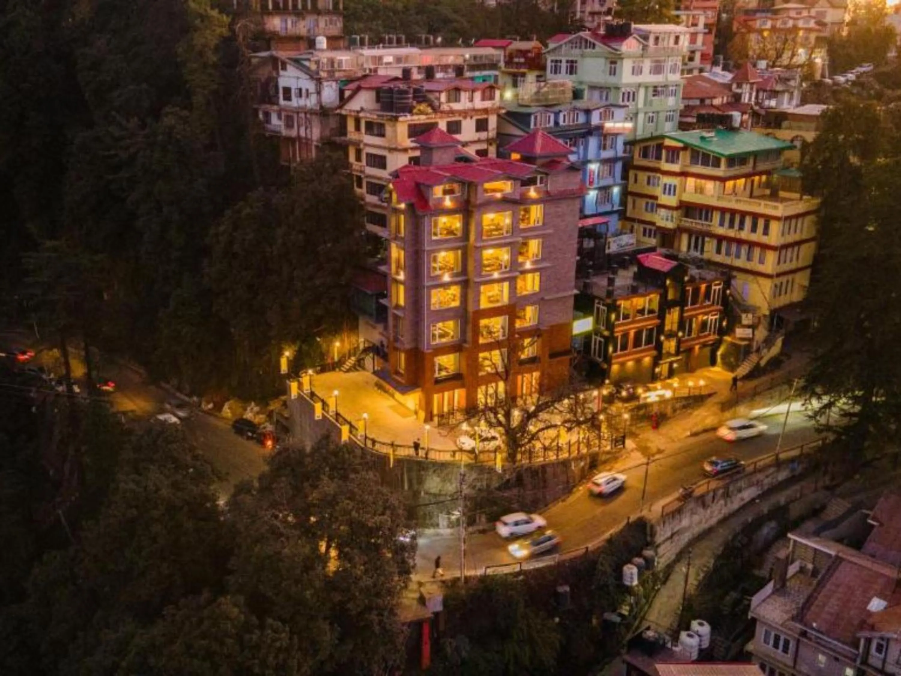 Property building in The Hosteller Shimla, Valley View