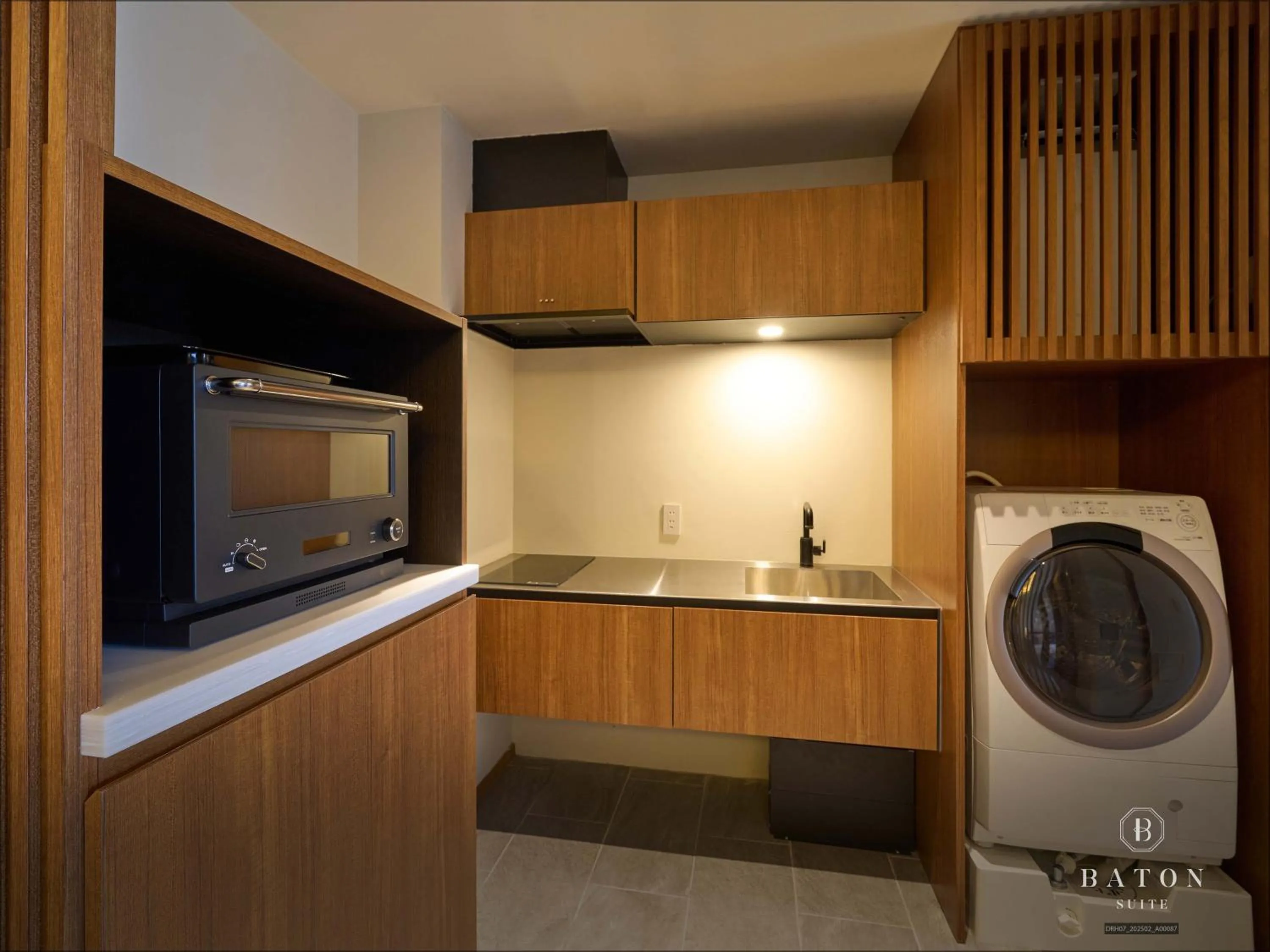 kitchen in BATON SUITE Okinawa-kourijima