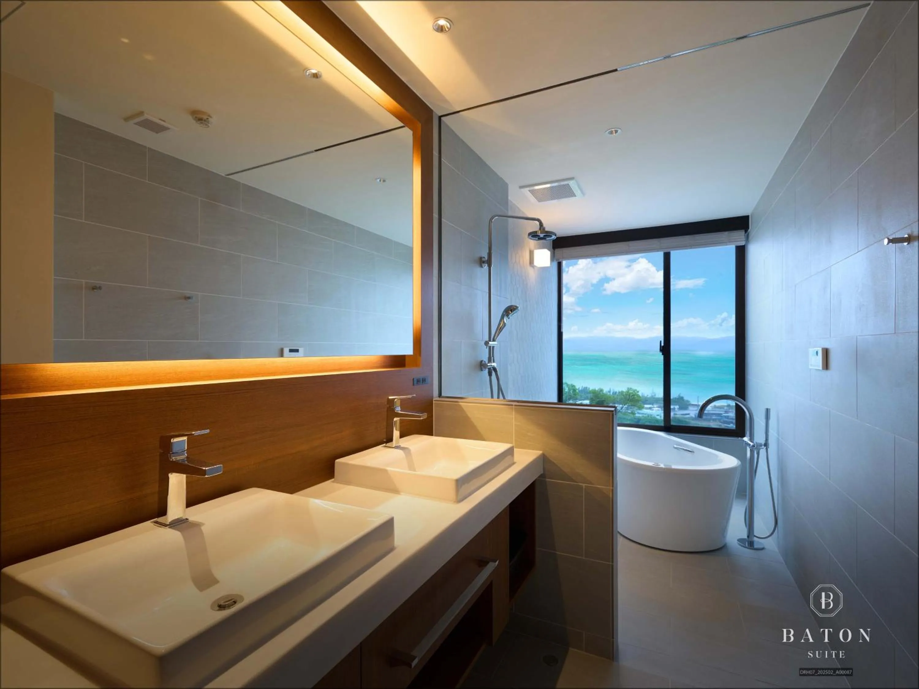 Bathroom in BATON SUITE Okinawa-kourijima