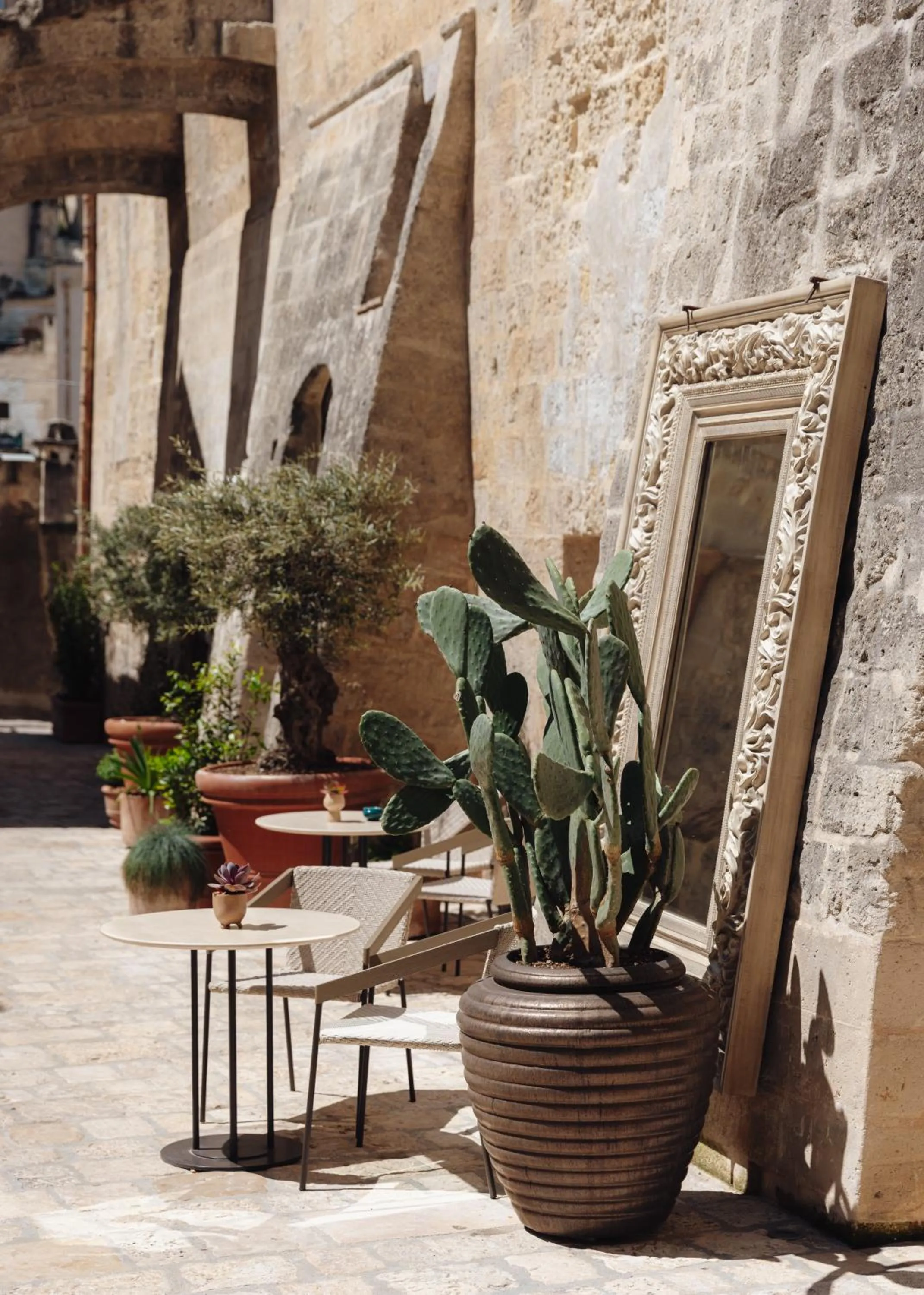 Garden view in Vetera Matera
