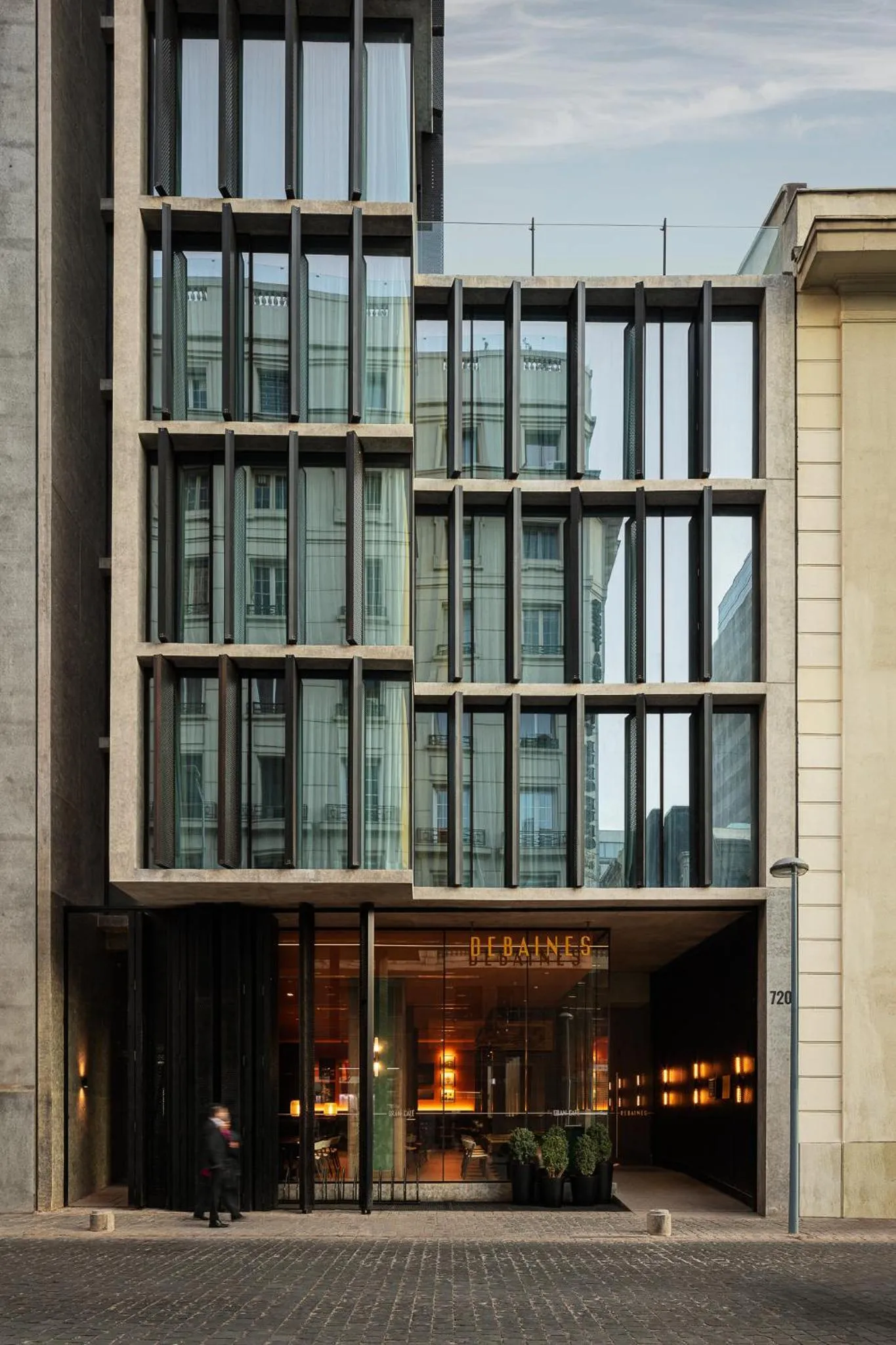 Property building in Debaines Hotel Santiago