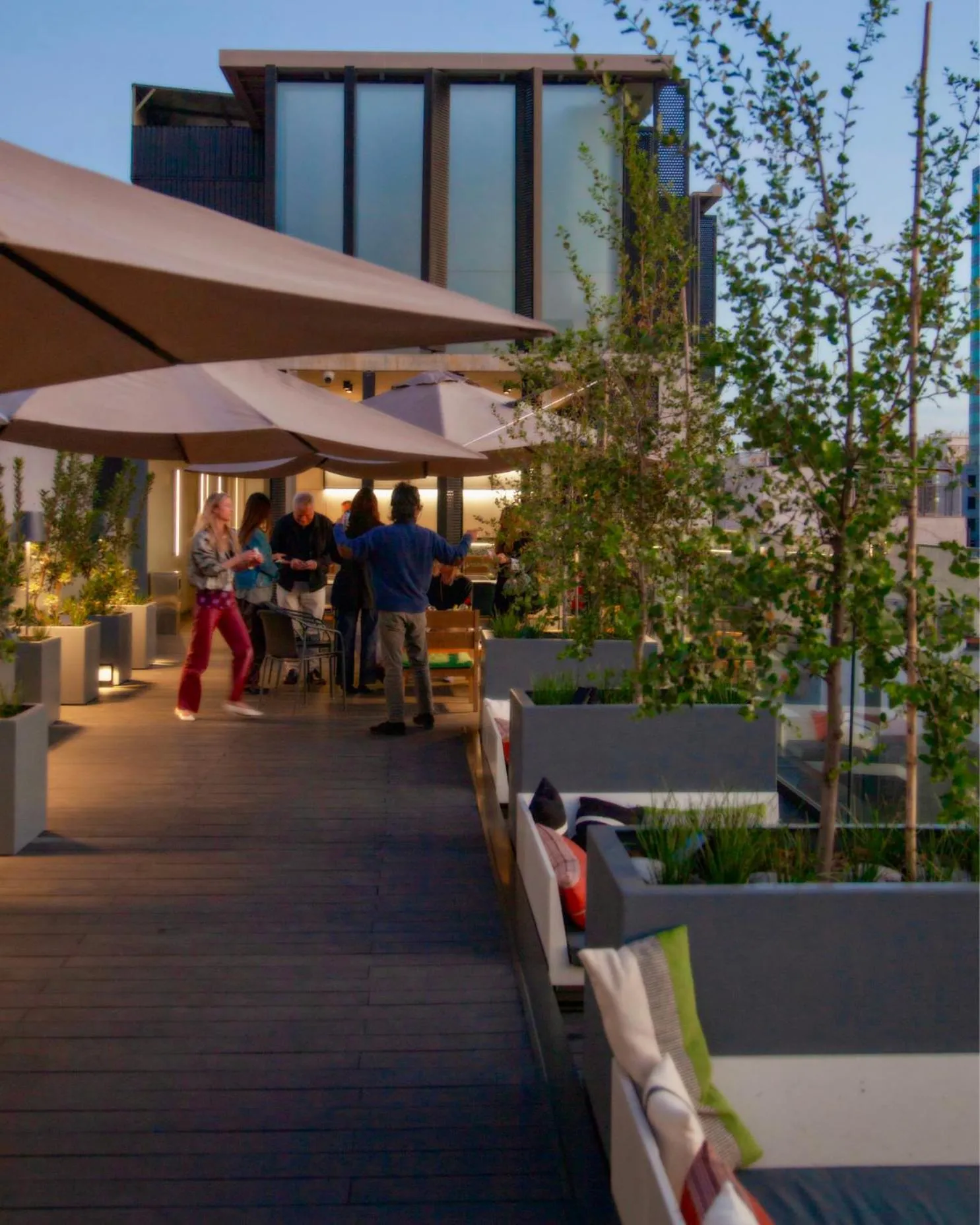 View (from property/room) in Debaines Hotel Santiago