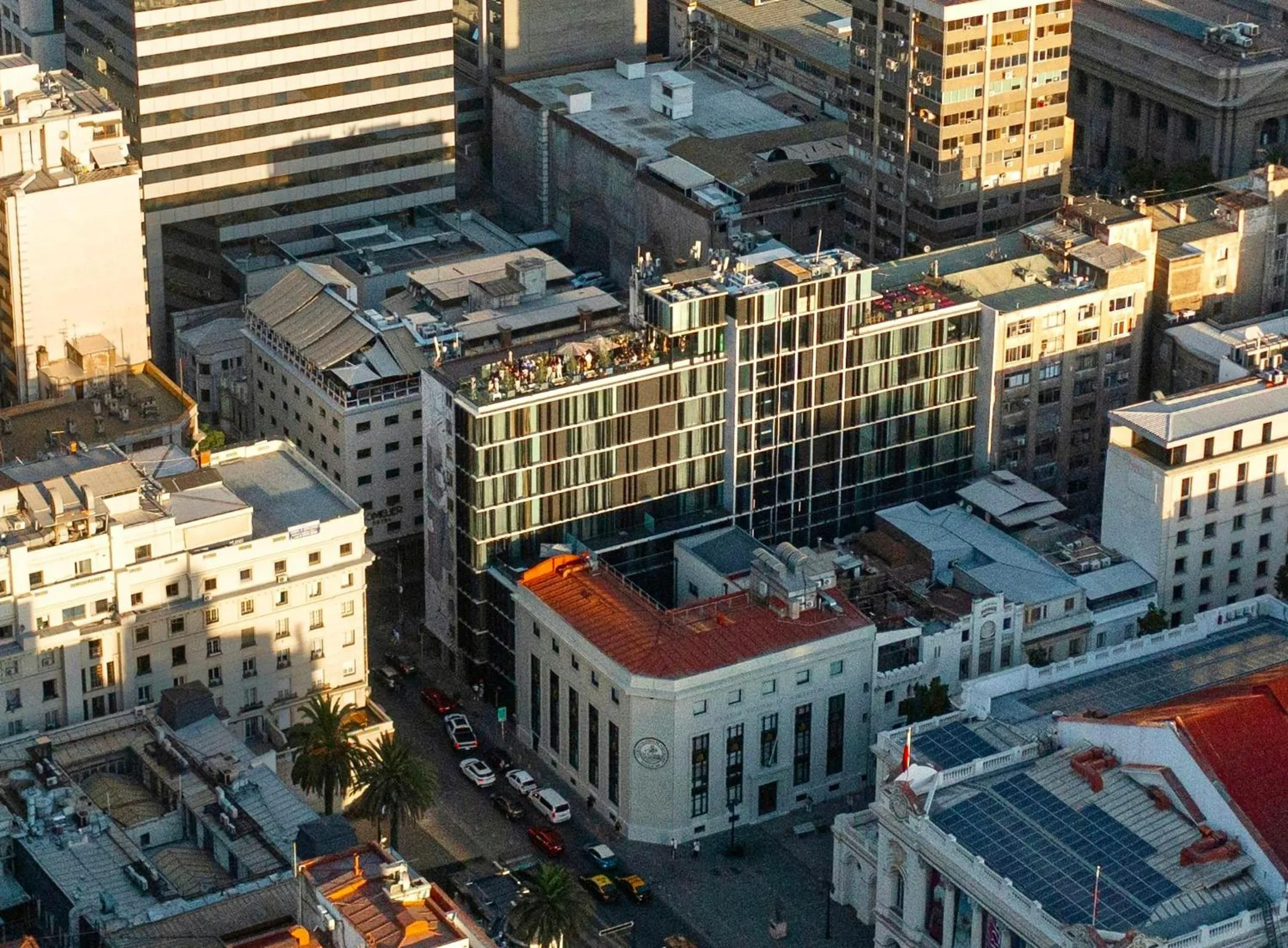 Property building in Debaines Hotel Santiago