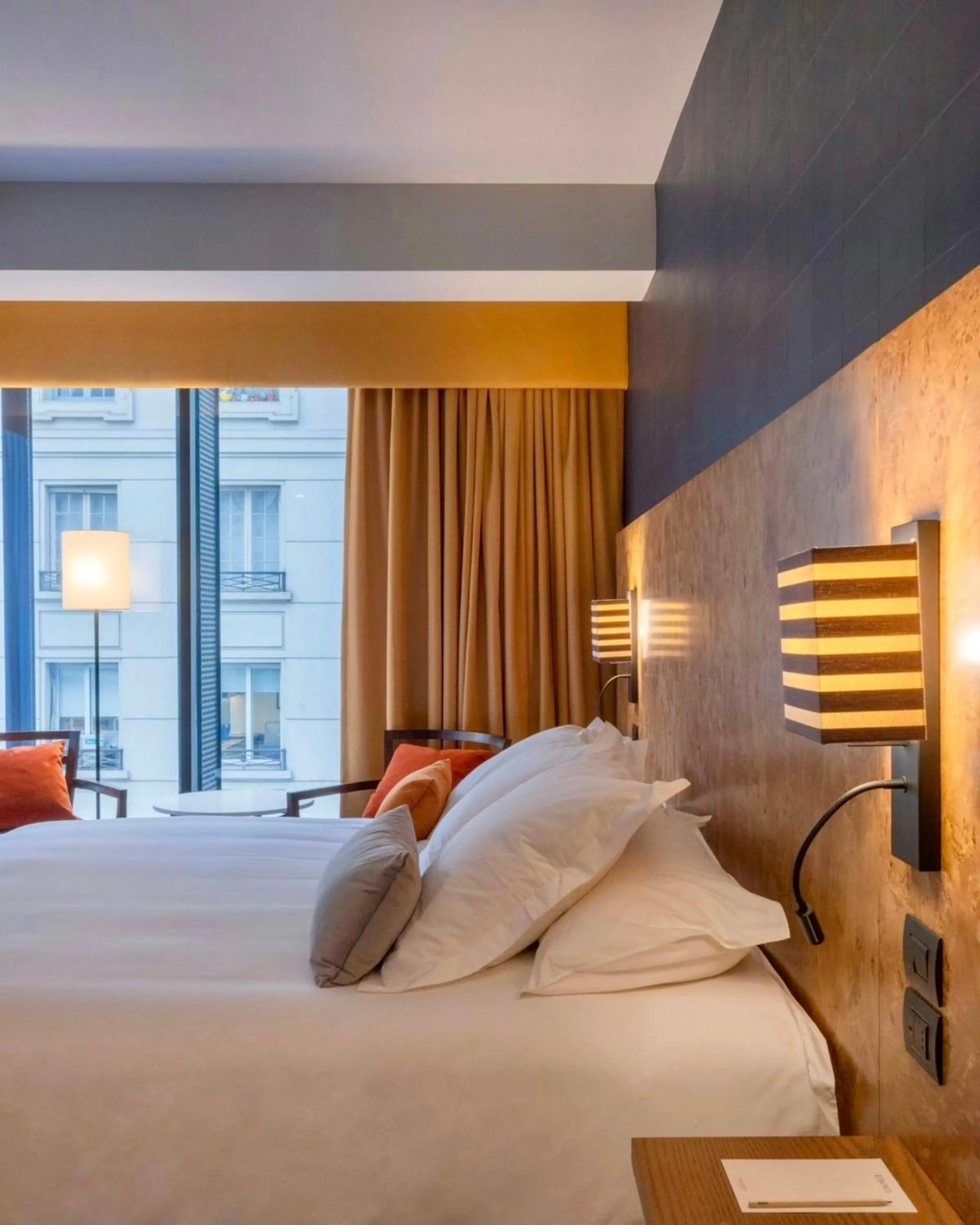 Bedroom, Bed in Debaines Hotel Santiago