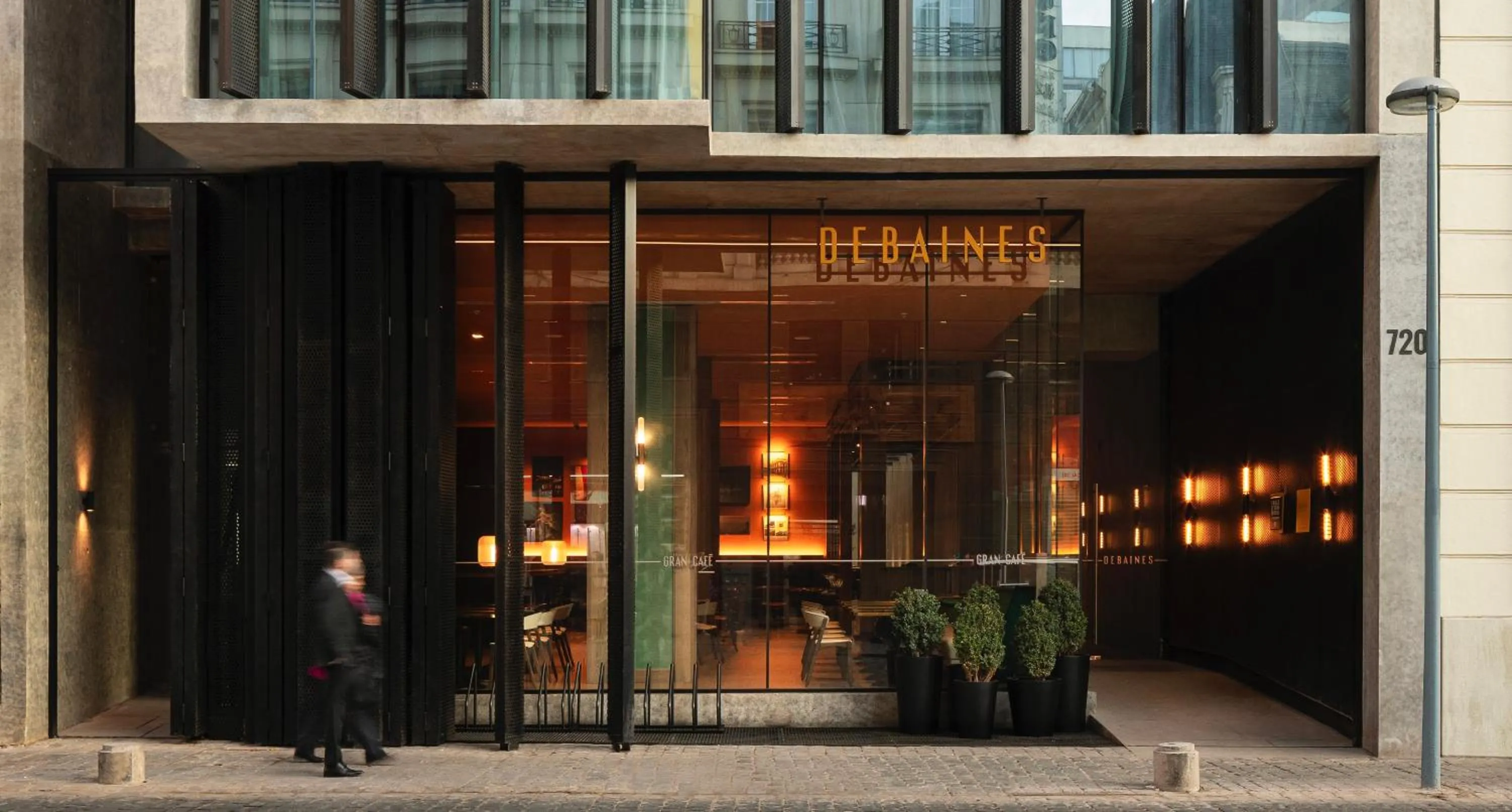 Property building in Debaines Hotel Santiago