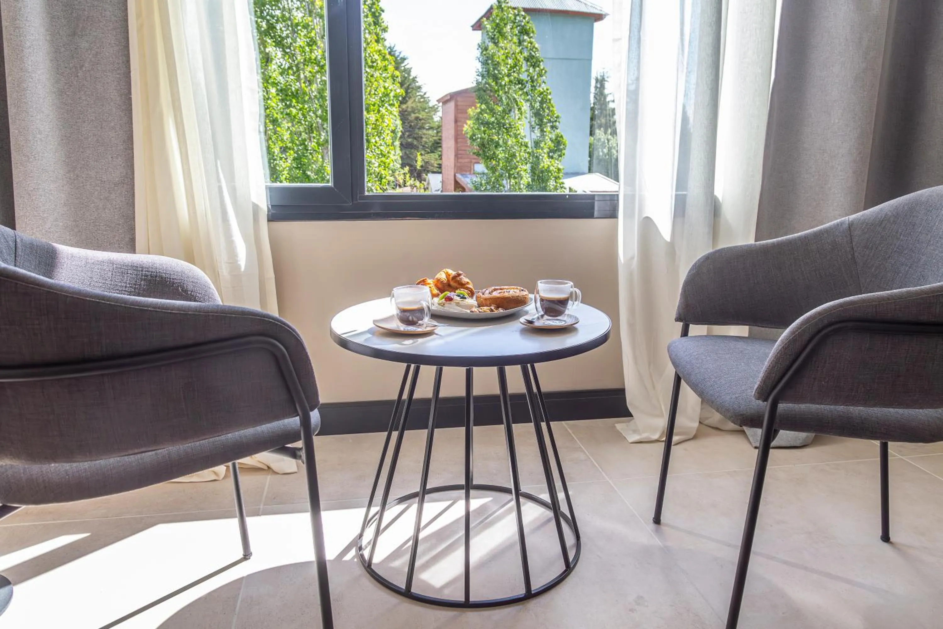 Dining area in Mabra Suites