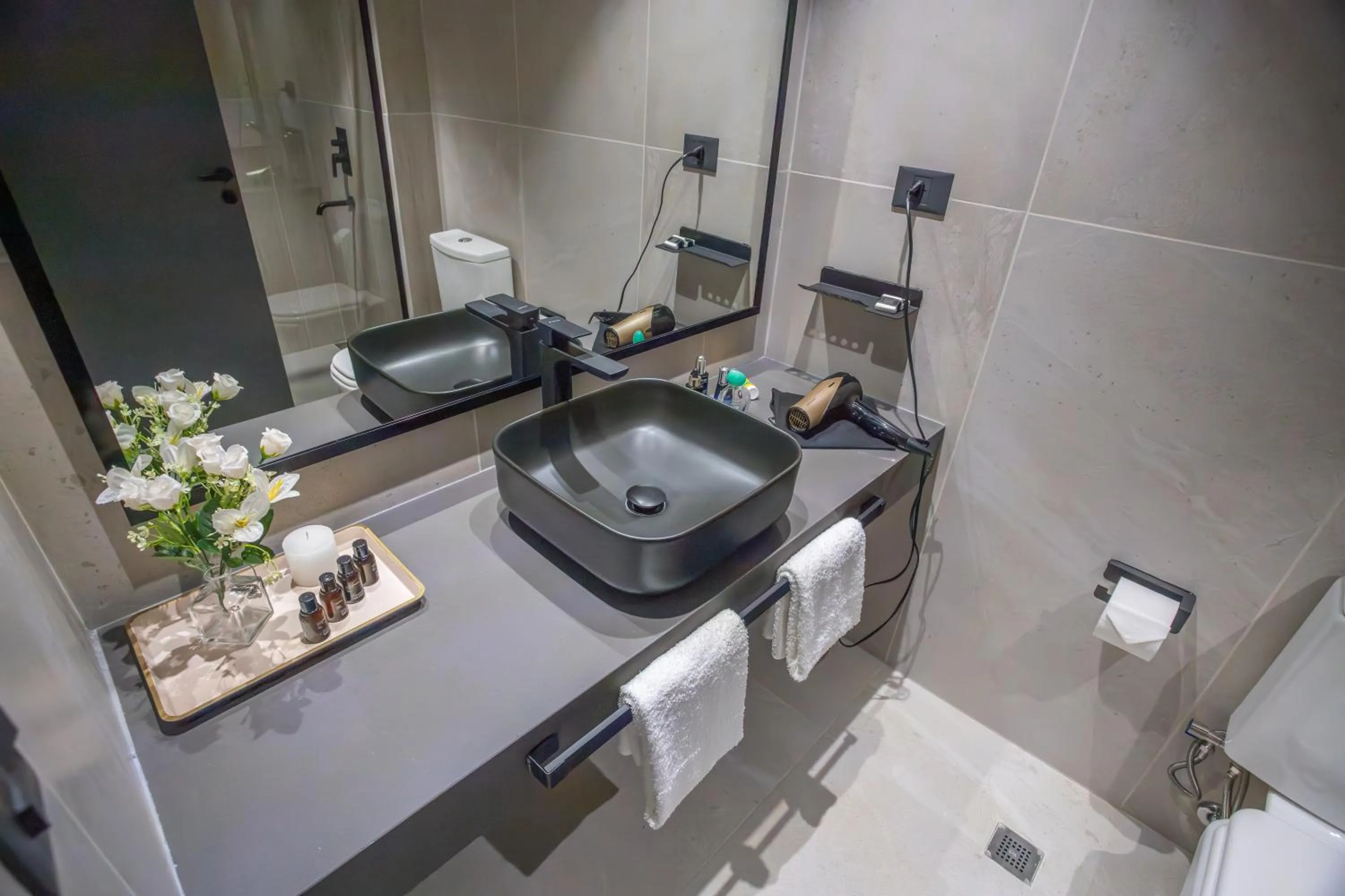 Bathroom in Mabra Suites