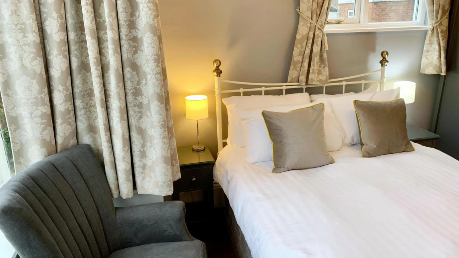 Bedroom, Bed in The Crescent York