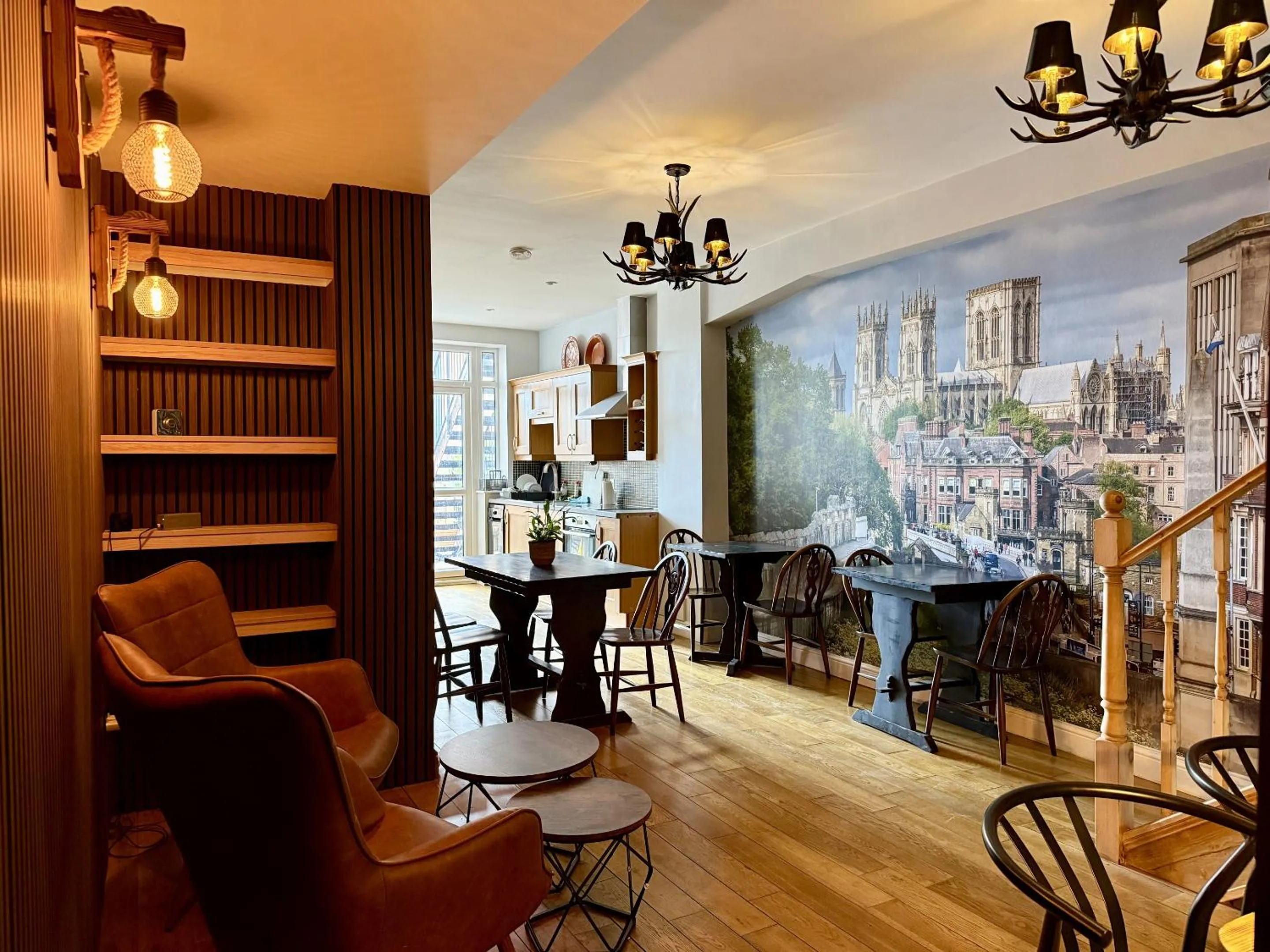 Living room in The Crescent Guest House