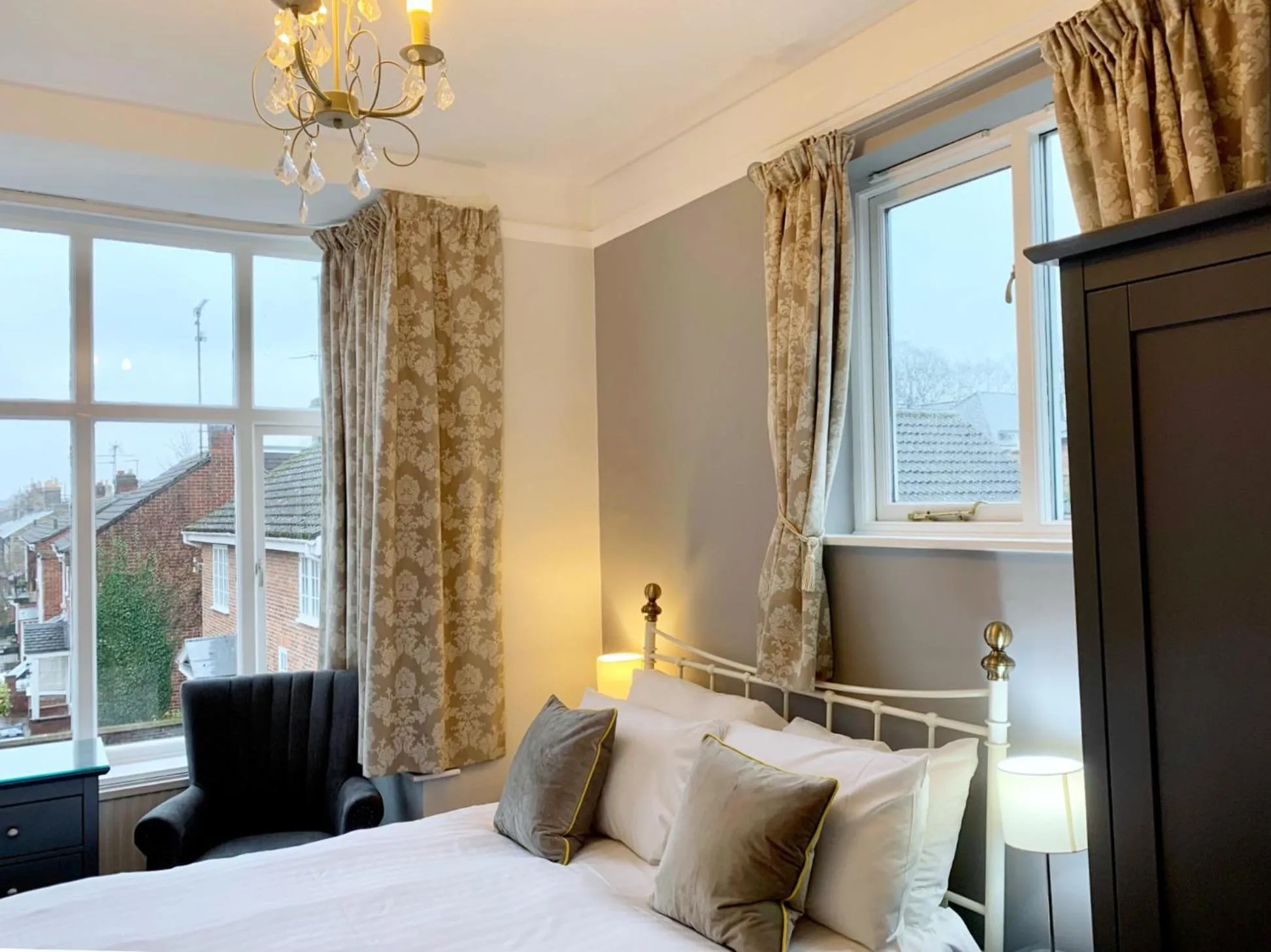 Bedroom, Bed in The Crescent York