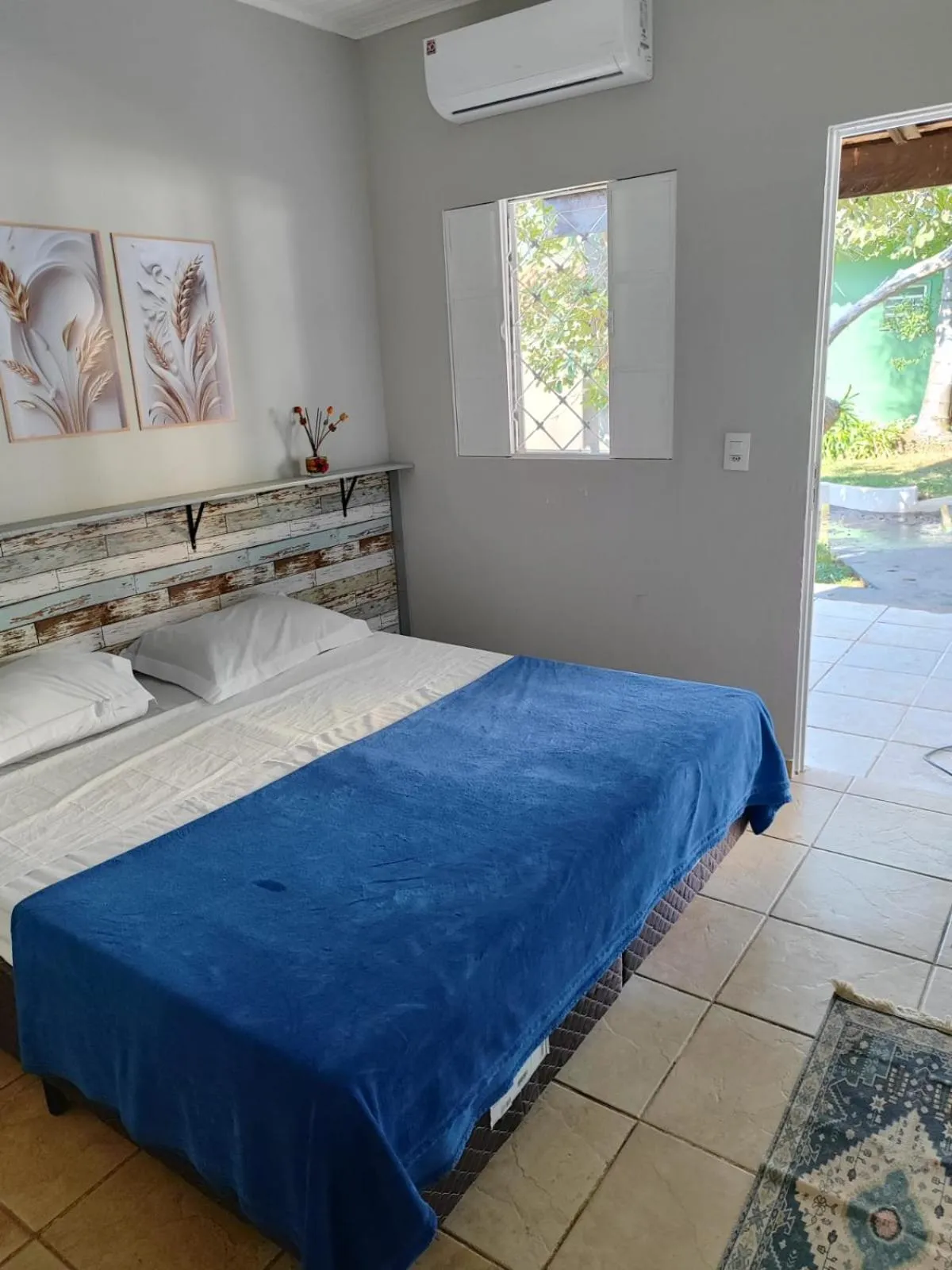 Bed in Pousada Marcatto