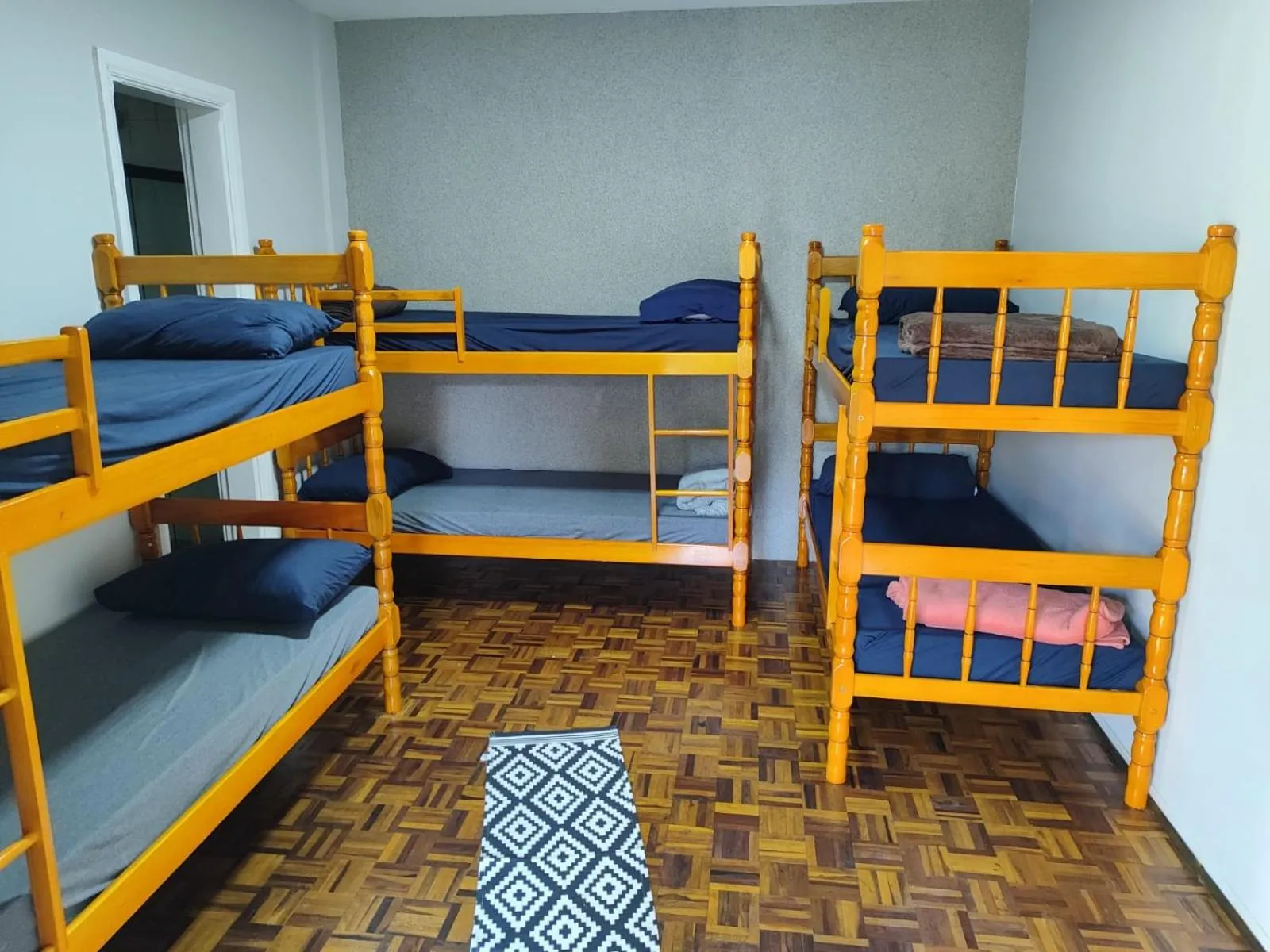 Bed in Pousada Marcatto