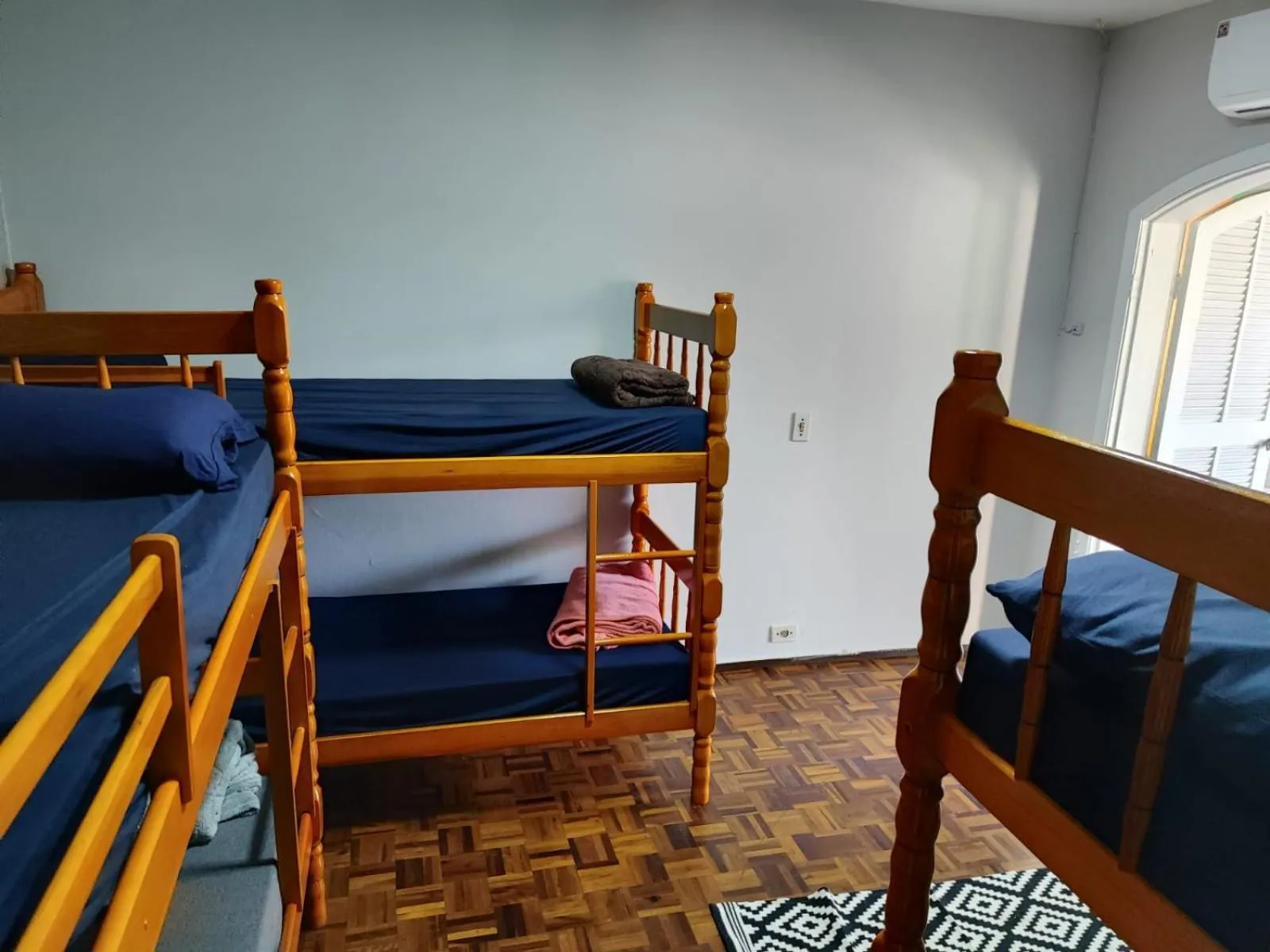 Bed in Pousada Marcatto